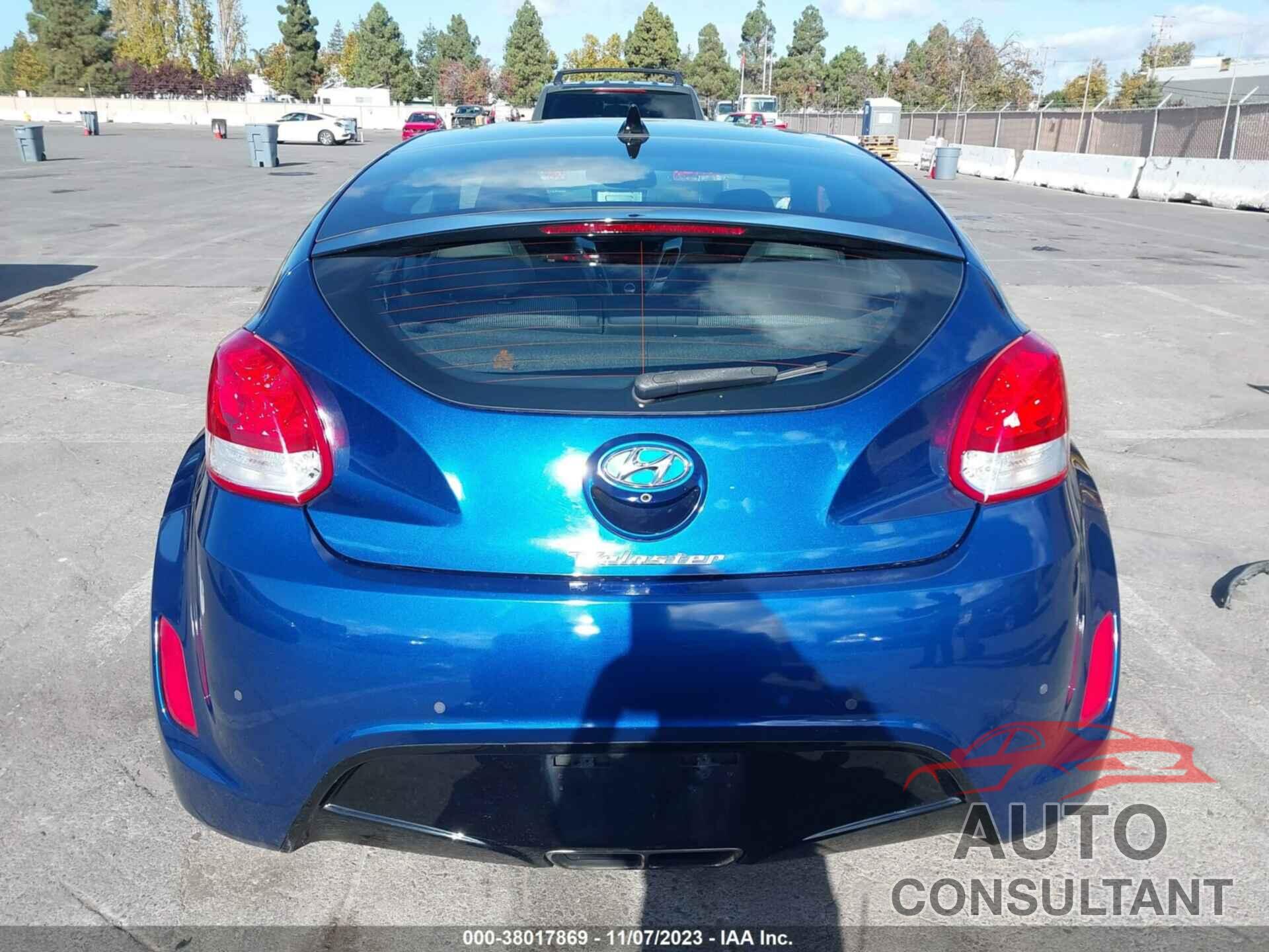 HYUNDAI VELOSTER 2016 - KMHTC6AD5GU248753