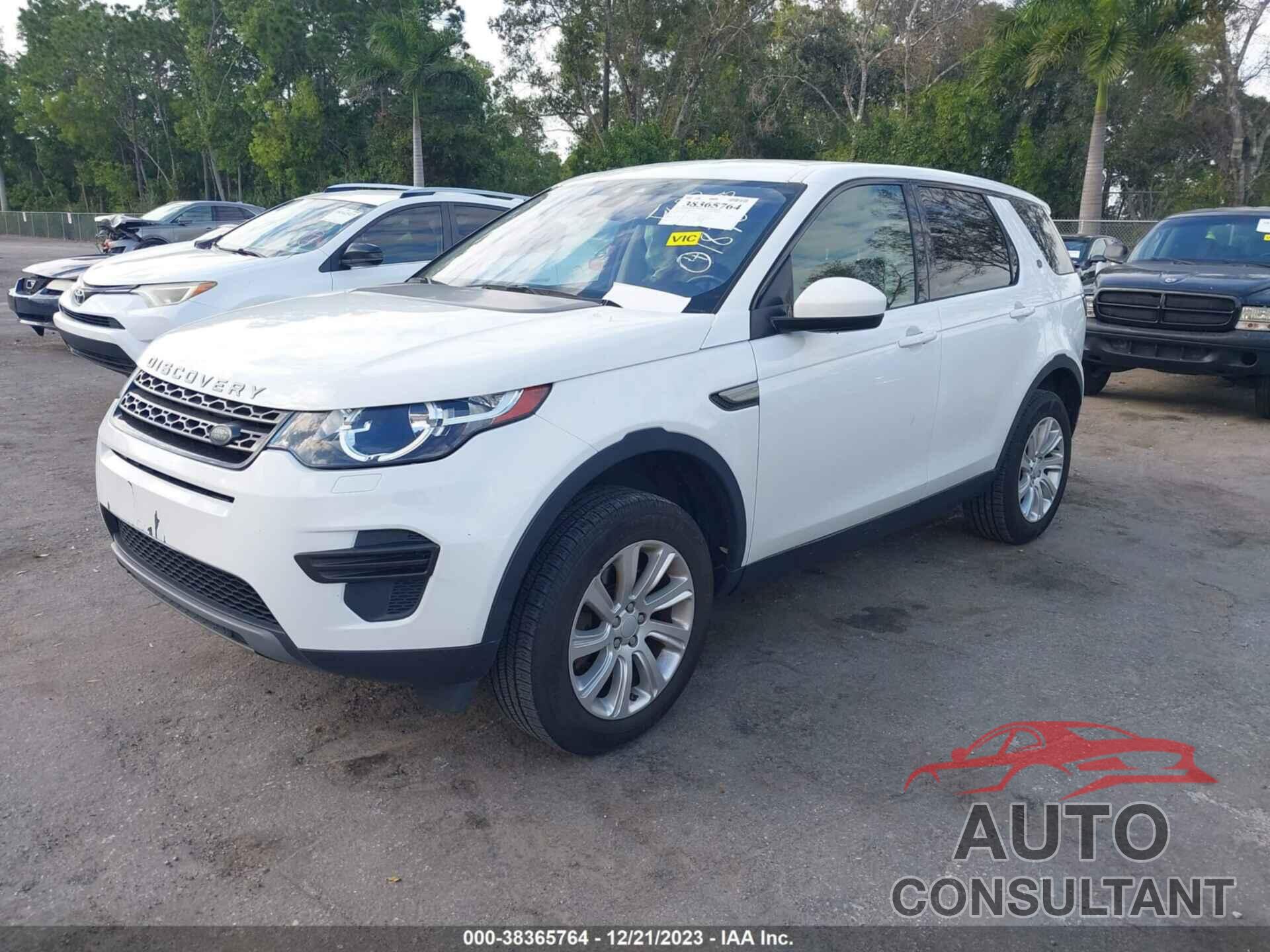 LAND ROVER DISCOVERY SPORT 2018 - SALCP2RX8JH751878