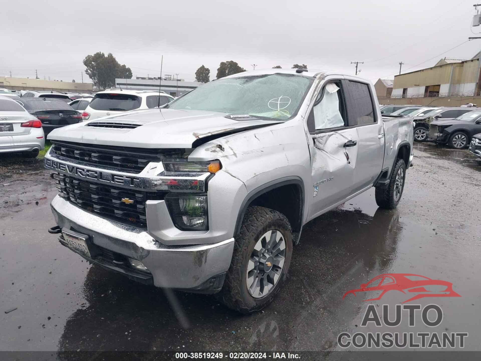 CHEVROLET SILVERADO 2500HD 2021 - 1GC4YNEY8MF288617