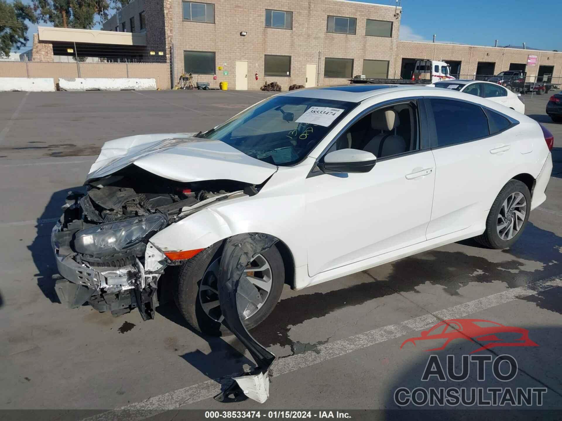 HONDA CIVIC 2017 - 2HGFC2F73HH530909