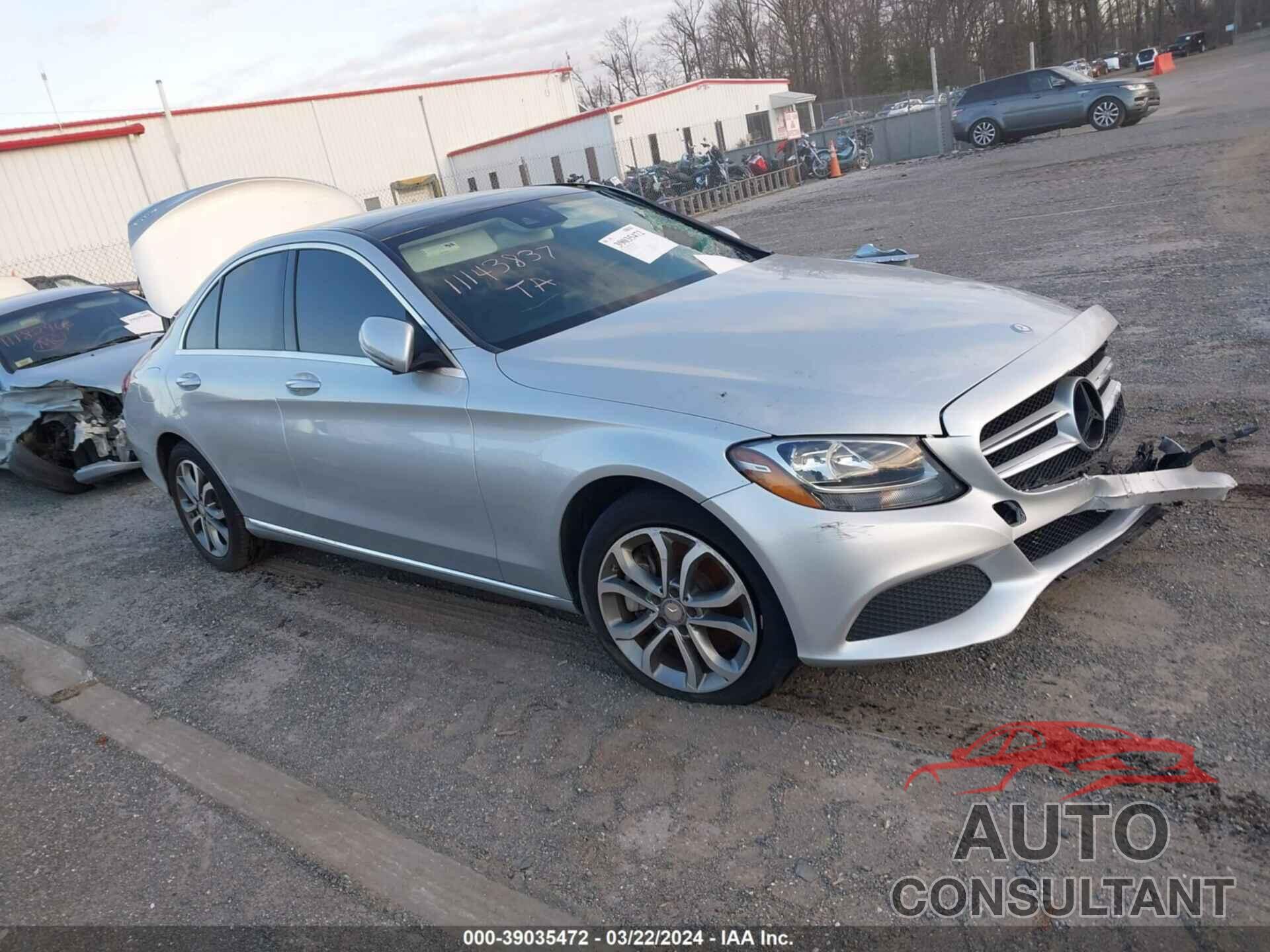 MERCEDES-BENZ C 2016 - WDDWF4KB4GR142040