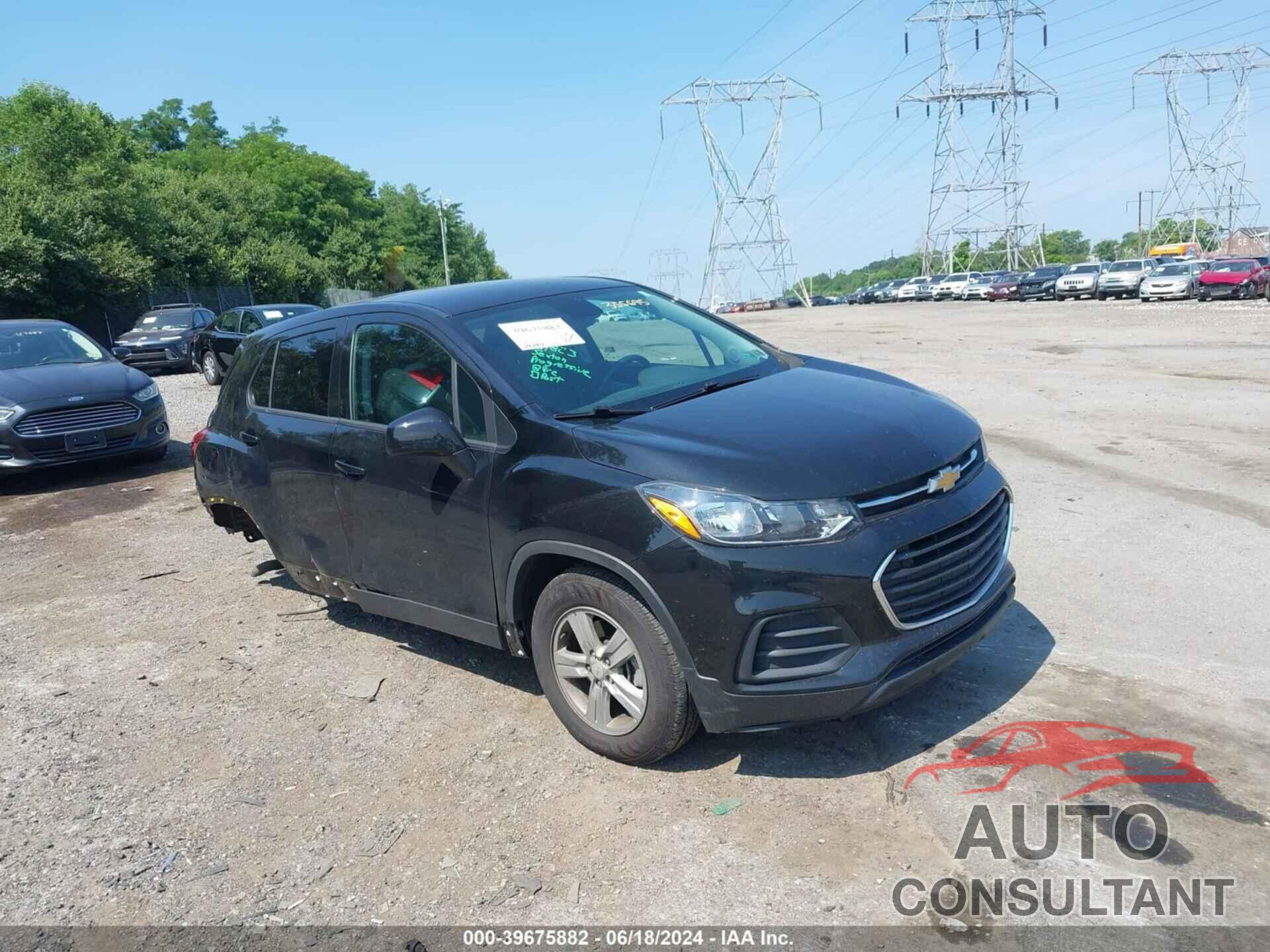 CHEVROLET TRAX 2021 - KL7CJNSB7MB355695