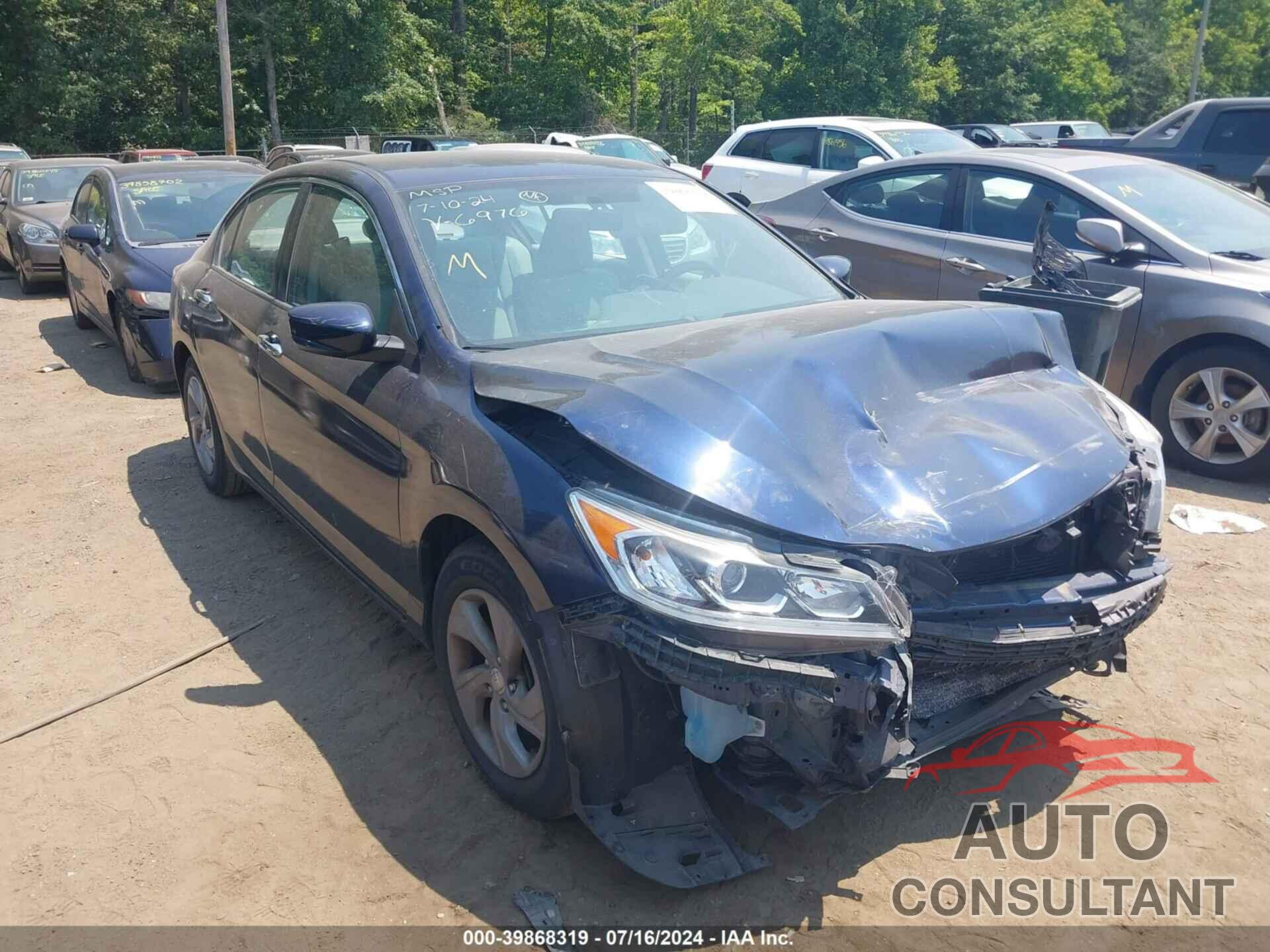 HONDA ACCORD 2016 - 1HGCR2F34GA066976