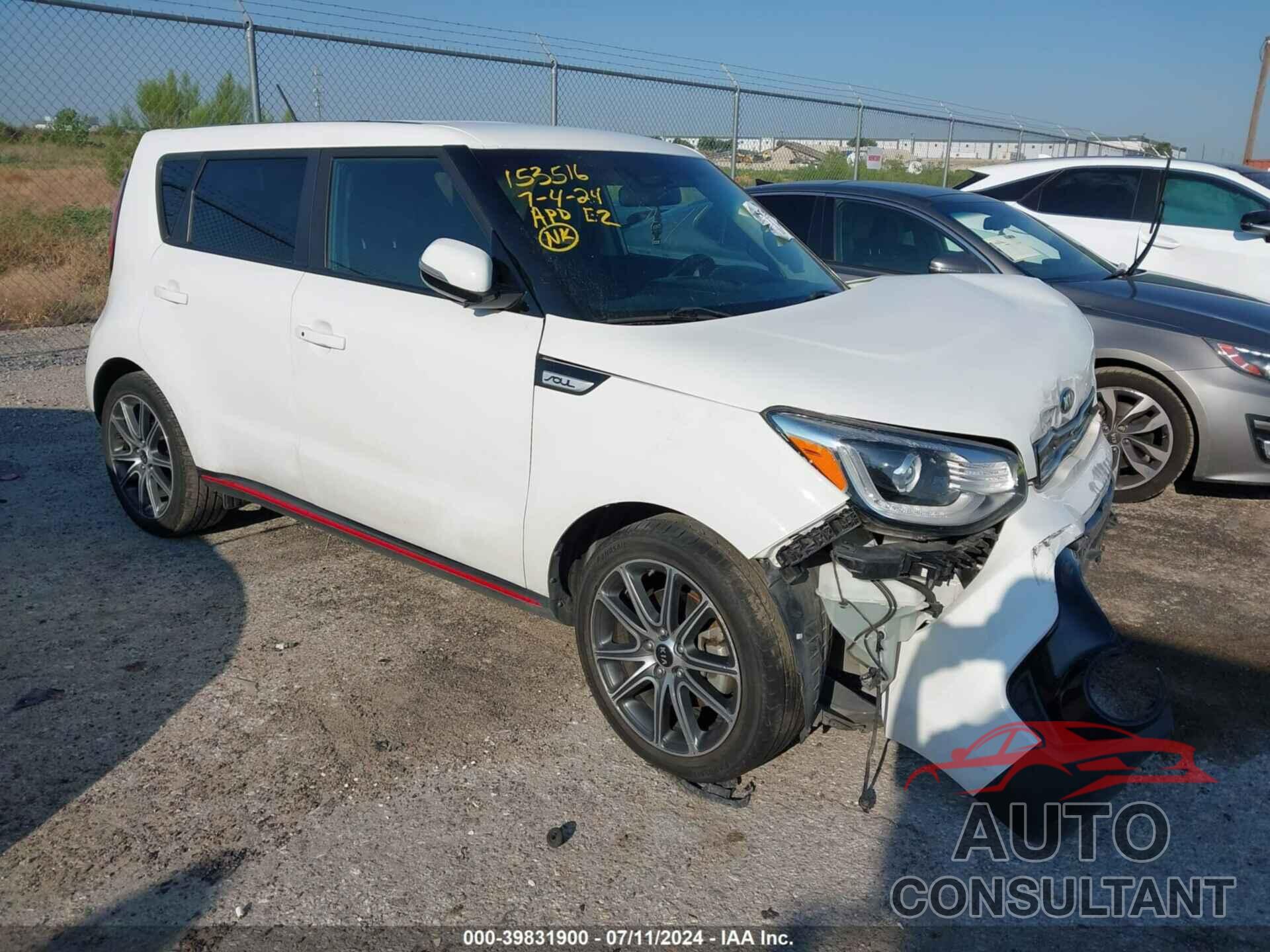 KIA SOUL 2018 - KNDJX3AA1J7608191