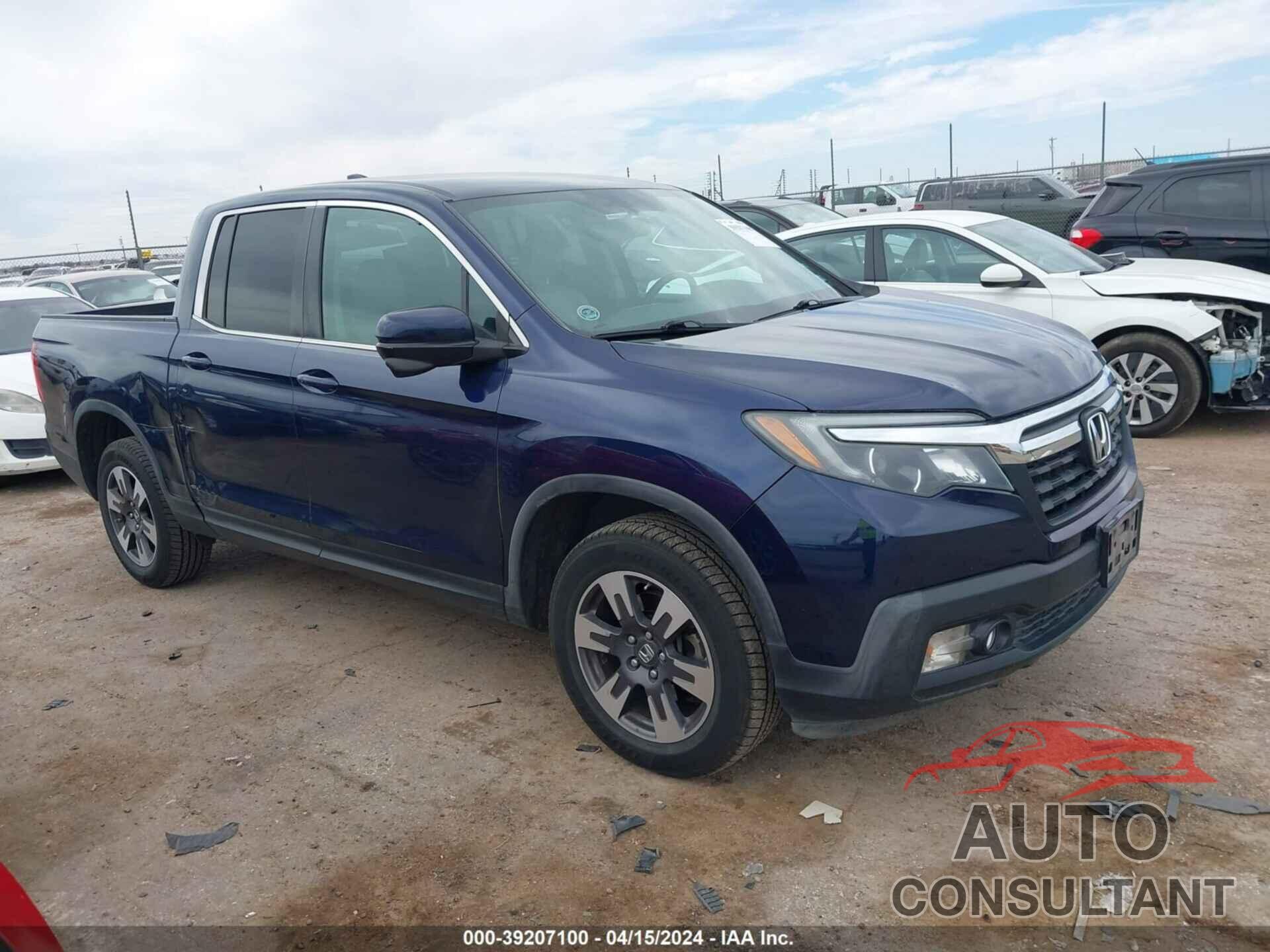 HONDA RIDGELINE 2017 - 5FPYK3F69HB005602