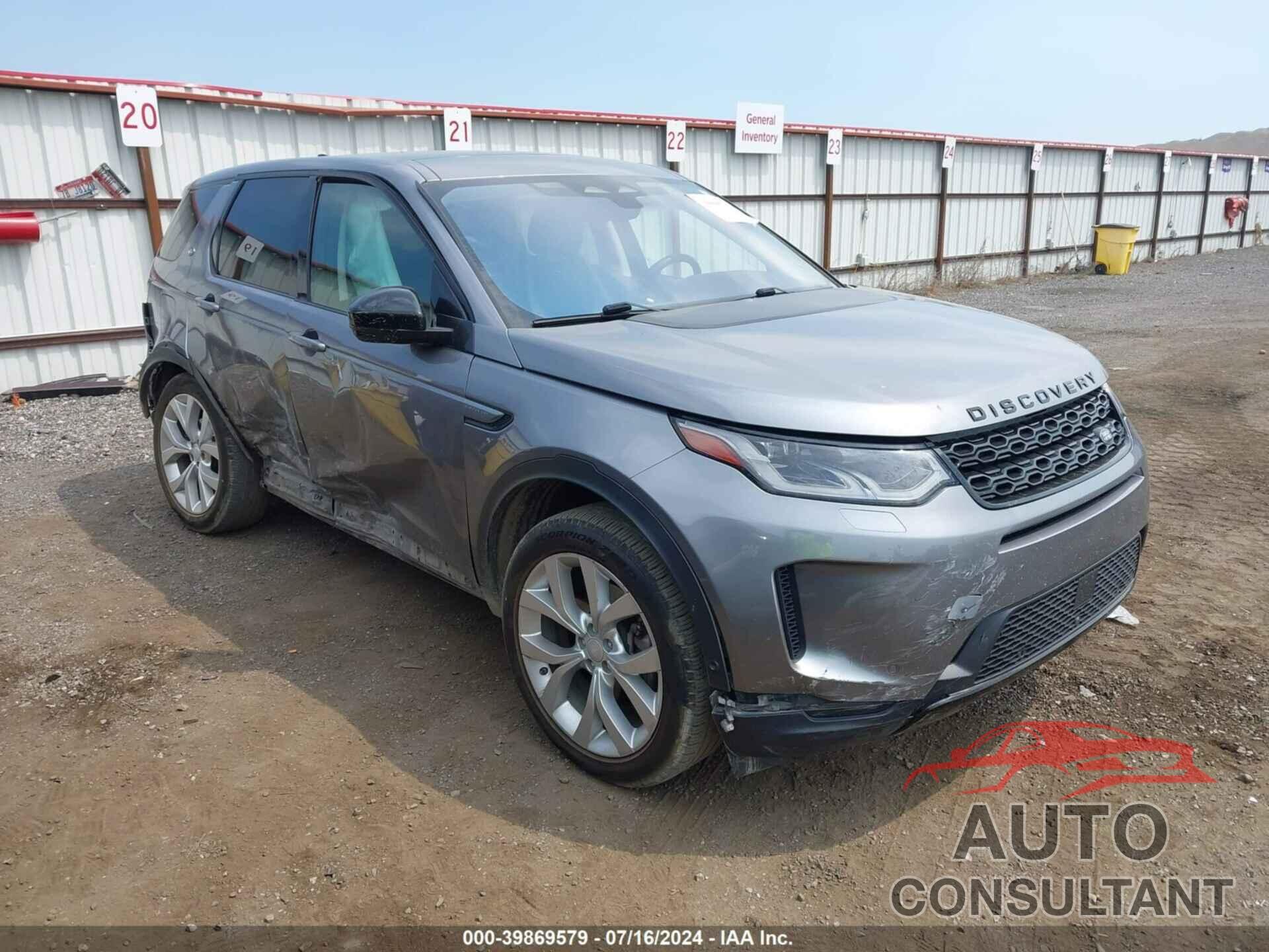 LAND ROVER DISCOVERY SPORT 2021 - SALCP2FX3MH889272