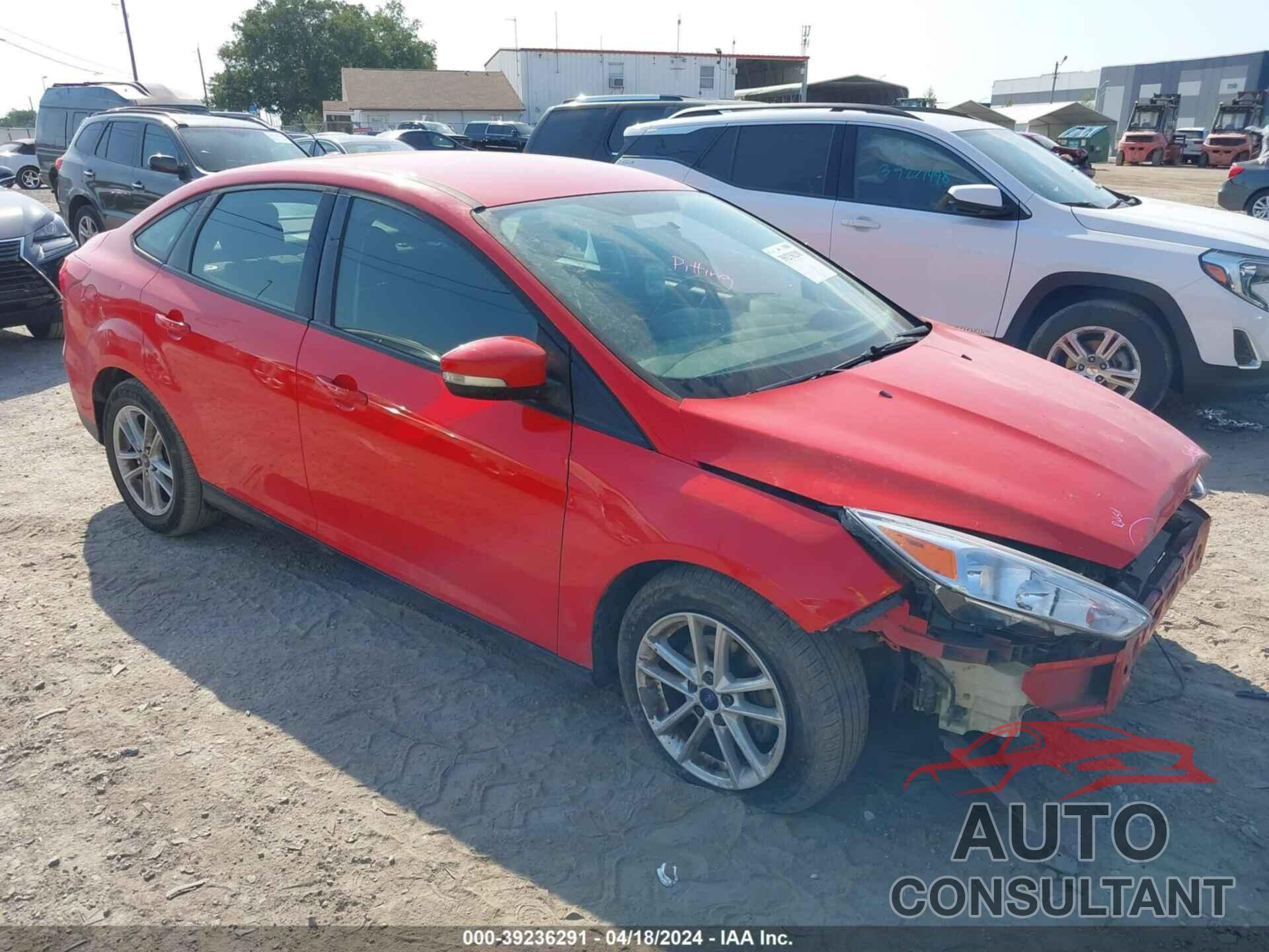 FORD FOCUS 2017 - 1FADP3F25HL231225