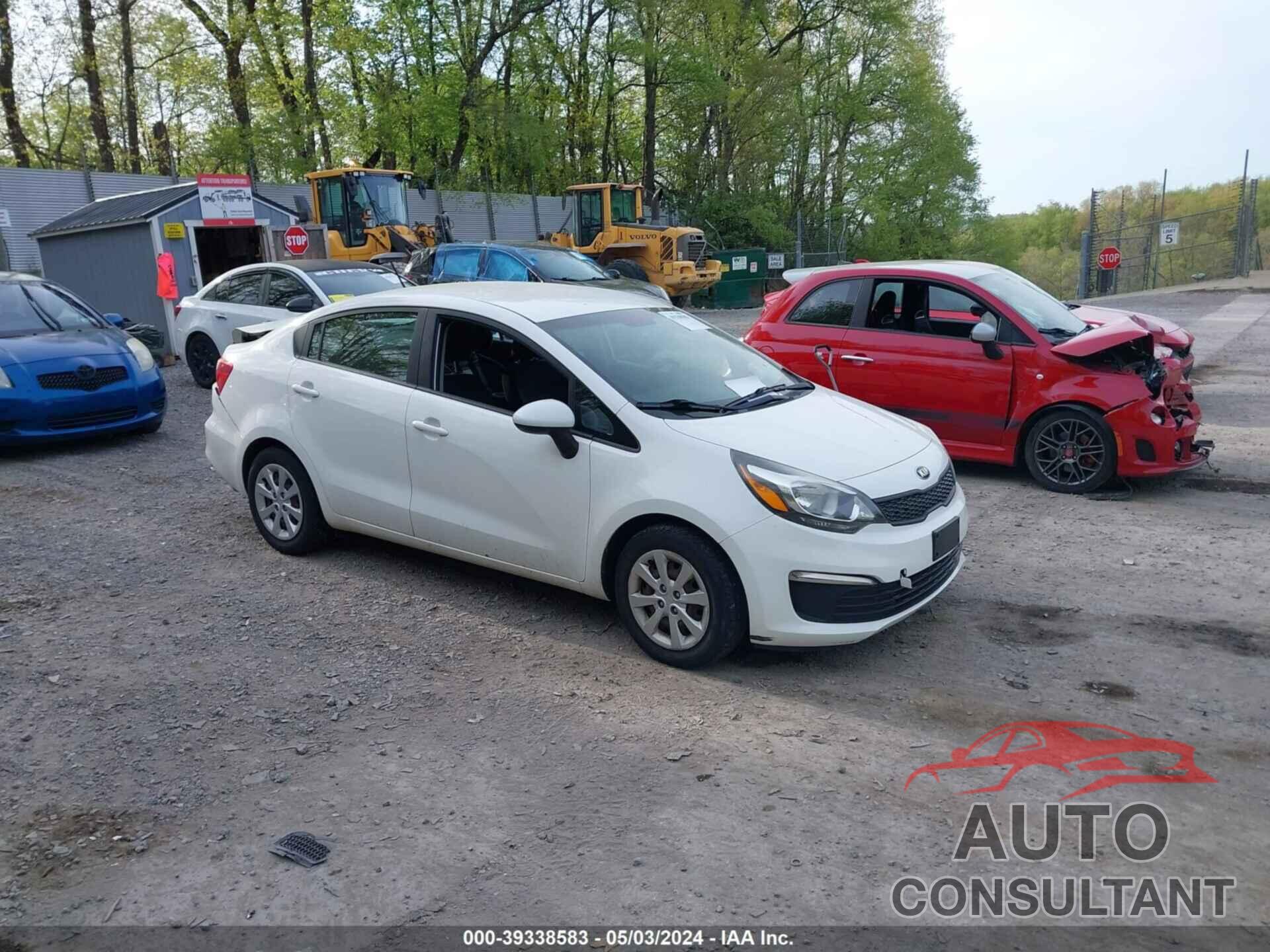 KIA RIO 2016 - KNADM4A33G6659054