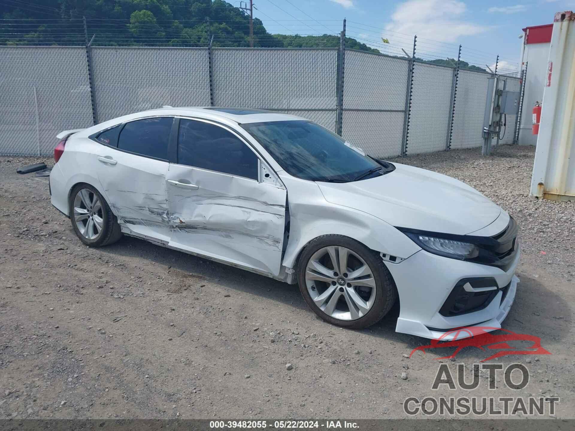 HONDA CIVIC SI 2019 - 2HGFC1E54KH707727