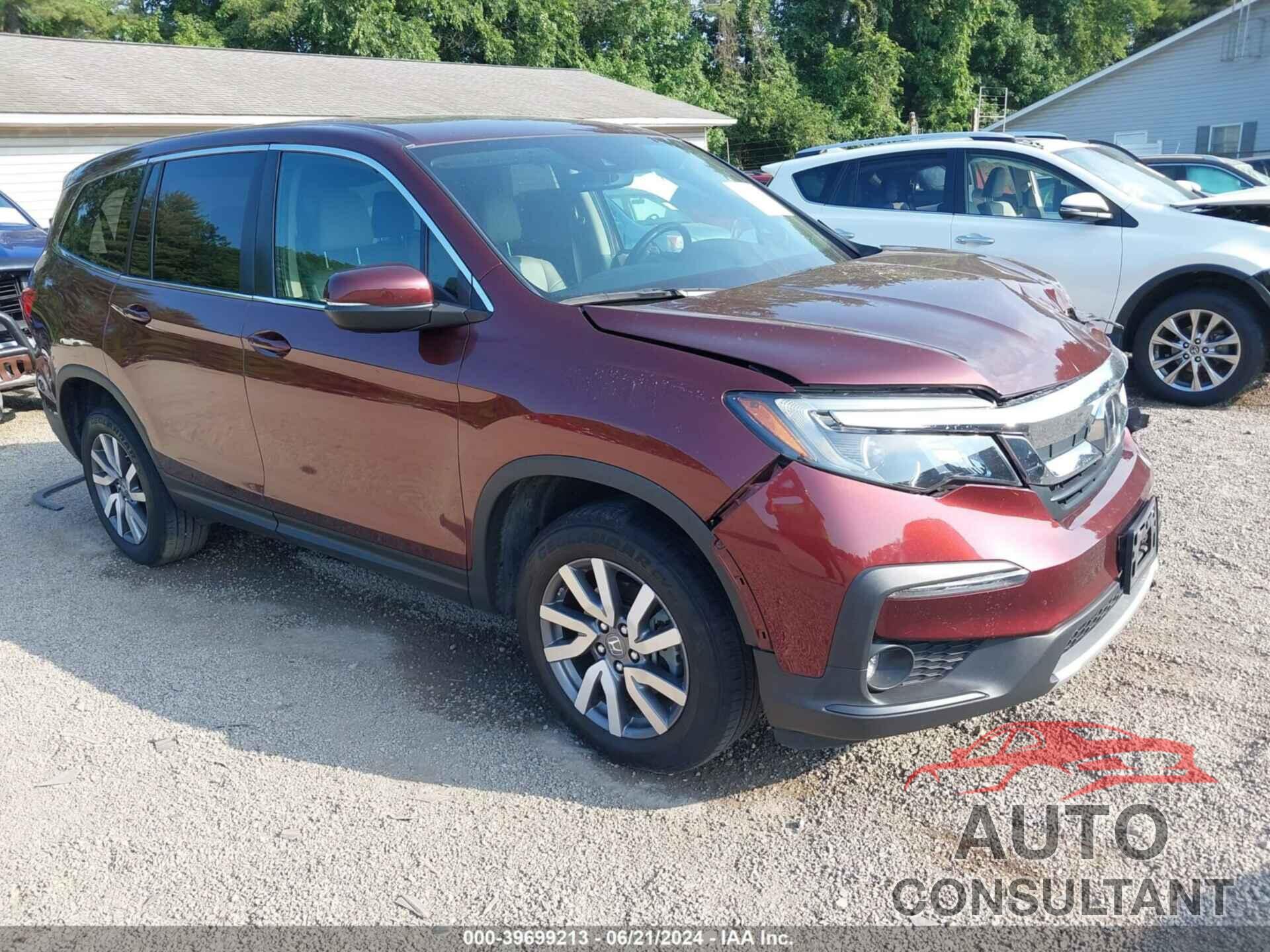 HONDA PILOT 2019 - 5FNYF6H53KB031588