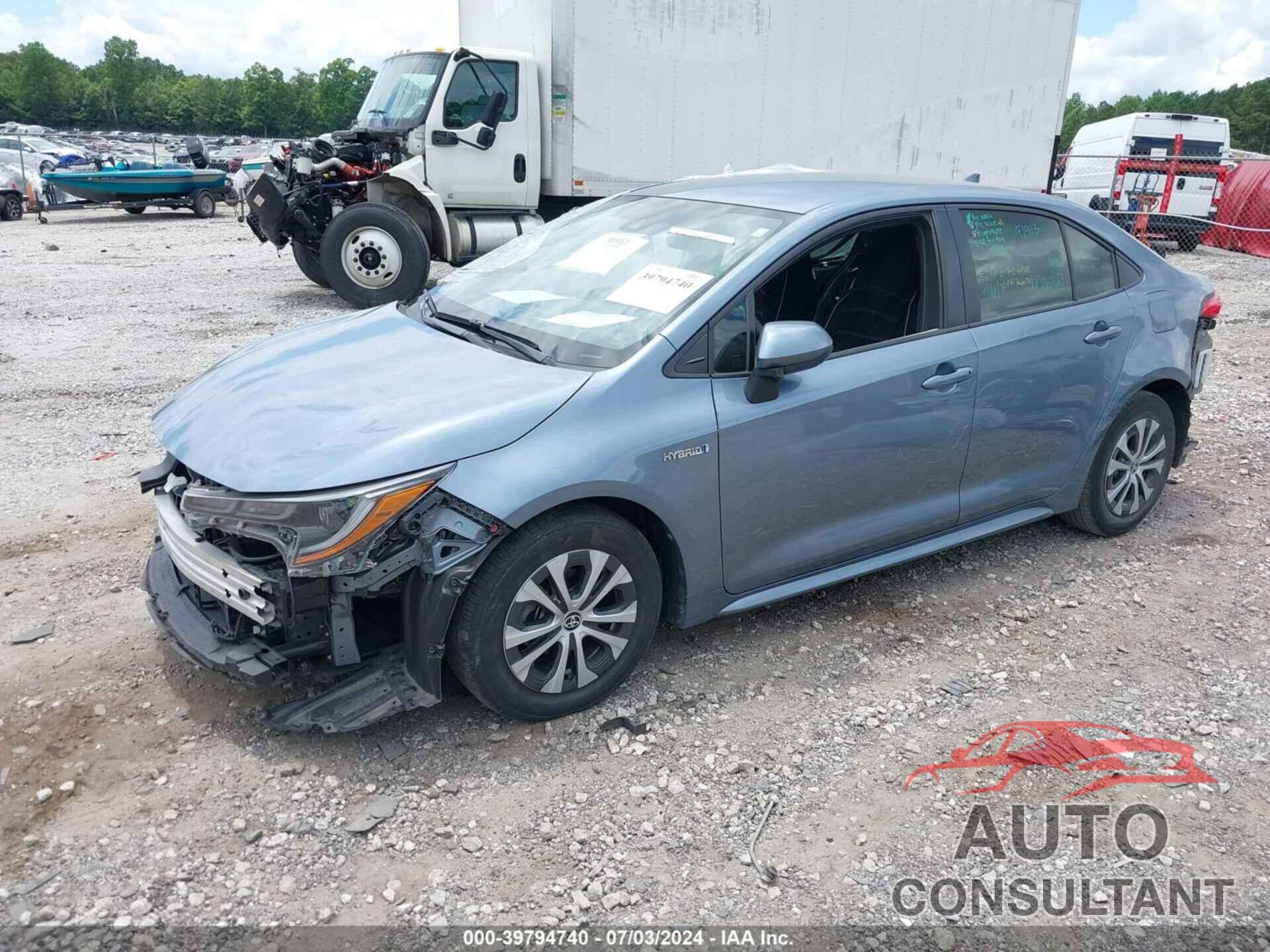 TOYOTA COROLLA 2020 - JTDEBRBE7LJ030155