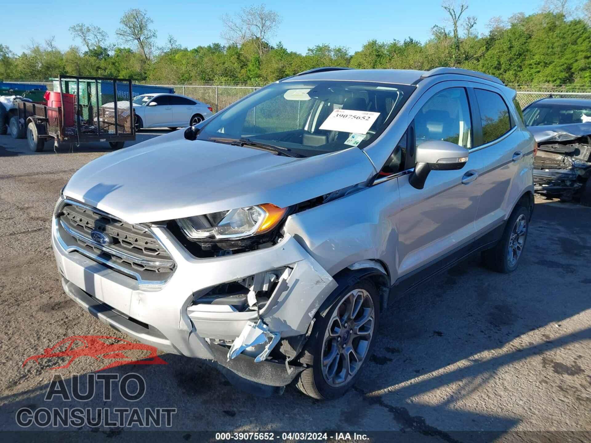 FORD ECOSPORT 2021 - MAJ6S3KL3MC411965