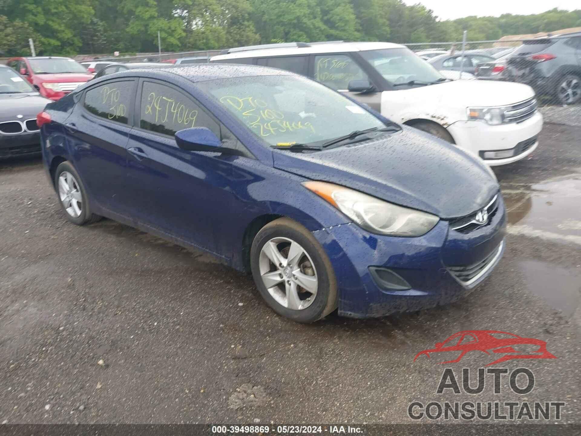 HYUNDAI ELANTRA 2013 - 5NPDH4AEXDH371509