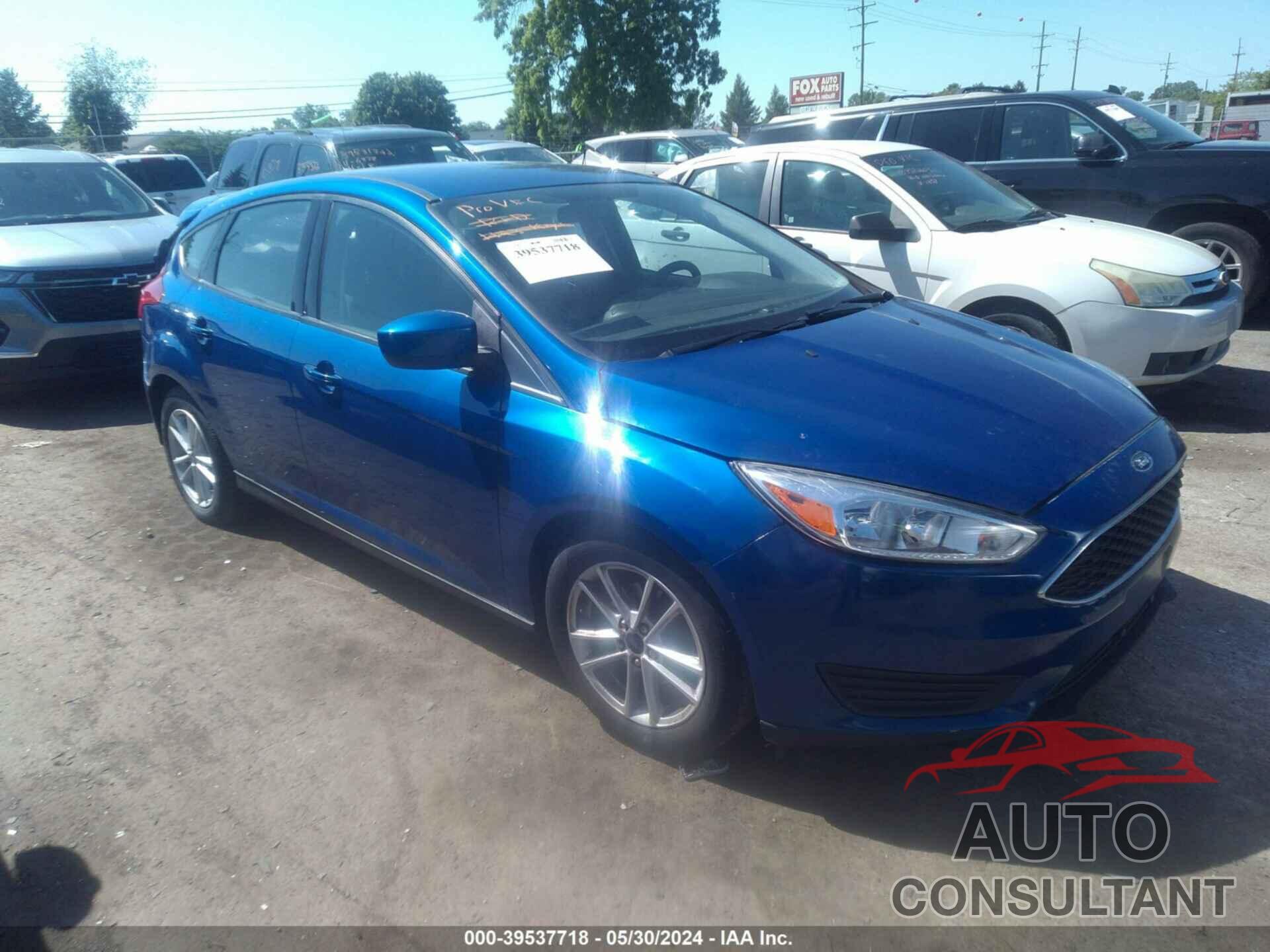 FORD FOCUS 2018 - 1FADP3K28JL250282