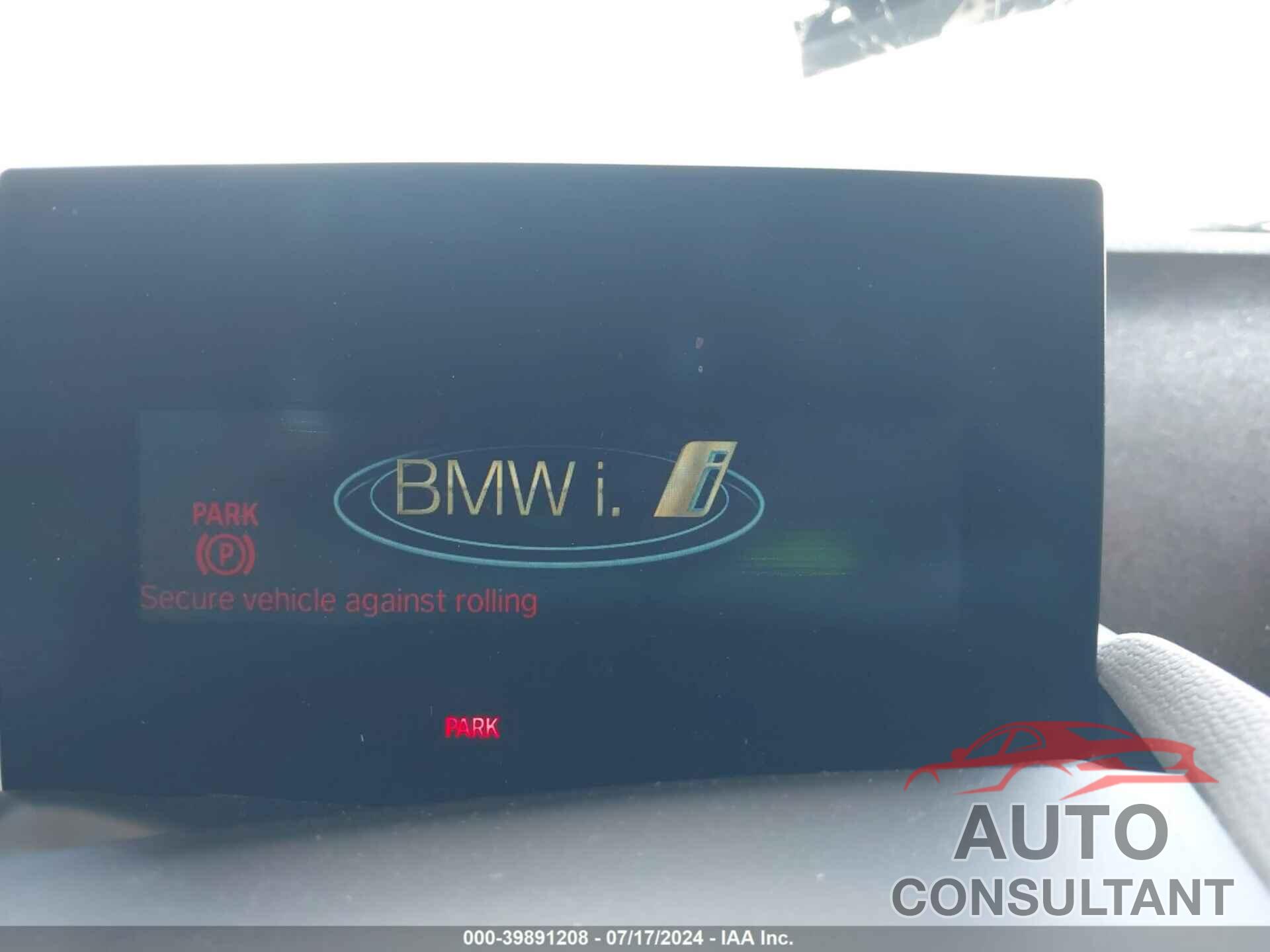 BMW I3 2016 - WBY1Z4C50GV505752