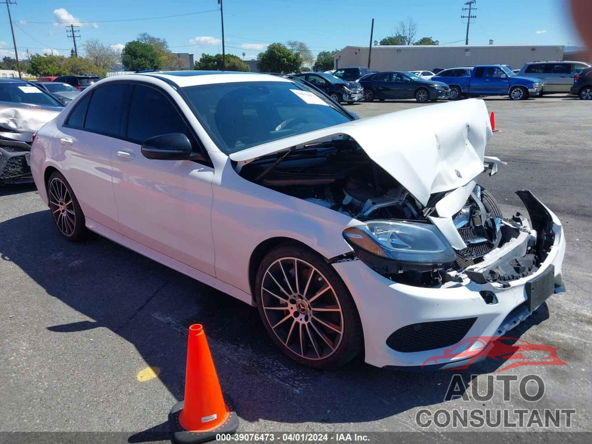 MERCEDES-BENZ C 2018 - 55SWF4JB0JU274414