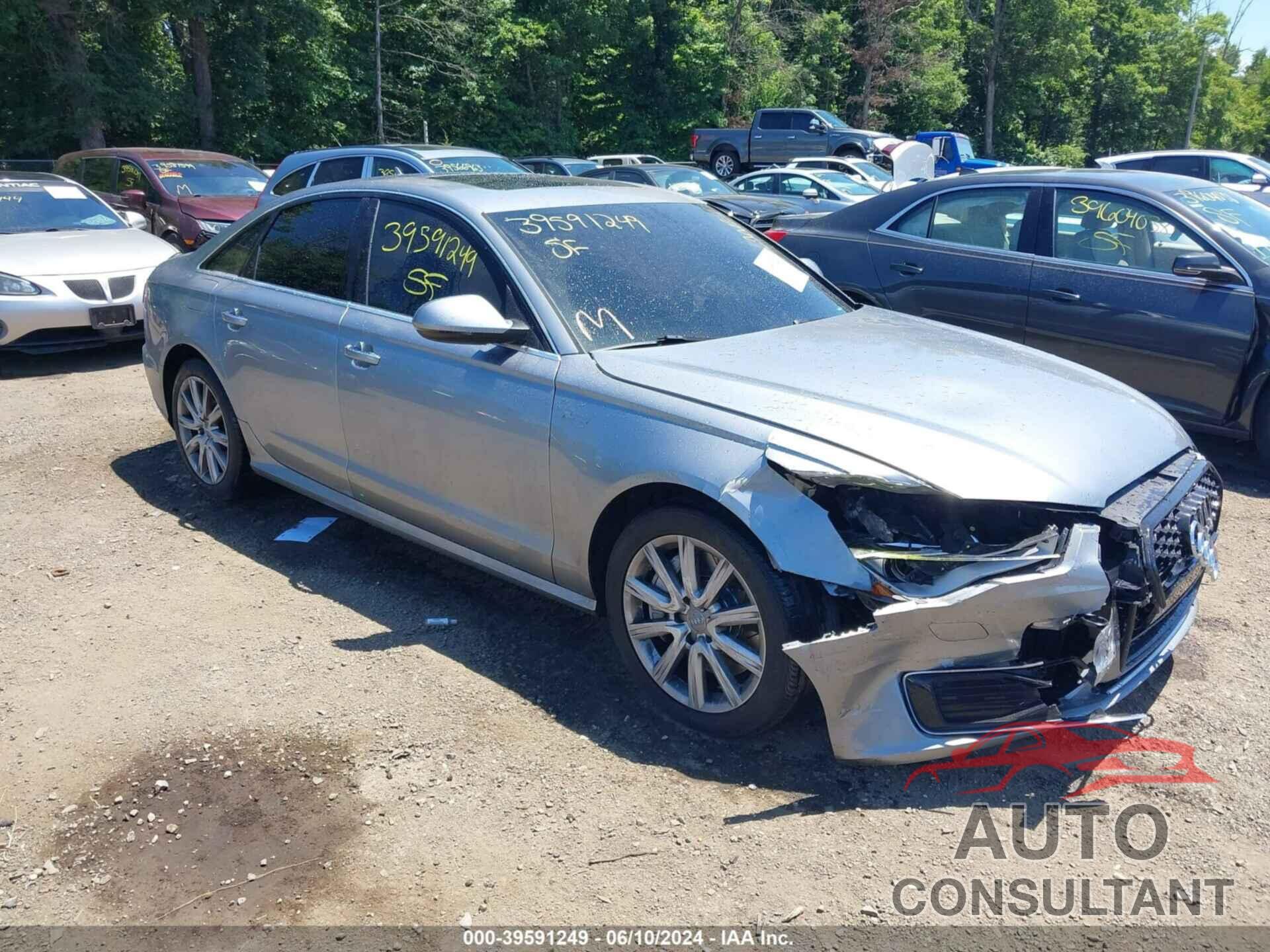 AUDI A6 2016 - WAUFGAFC9GN004667