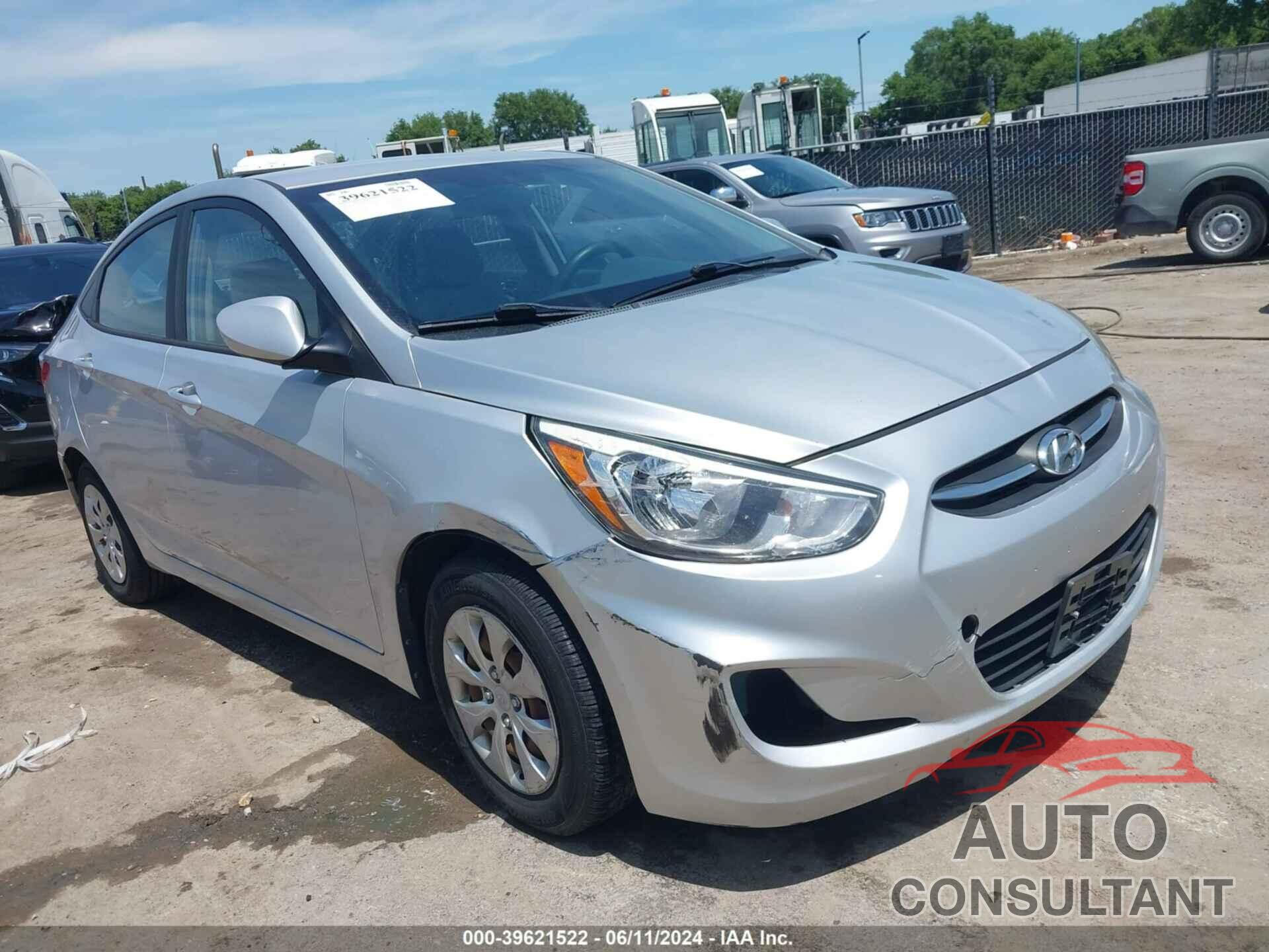 HYUNDAI ACCENT 2016 - KMHCT4AE1GU003204