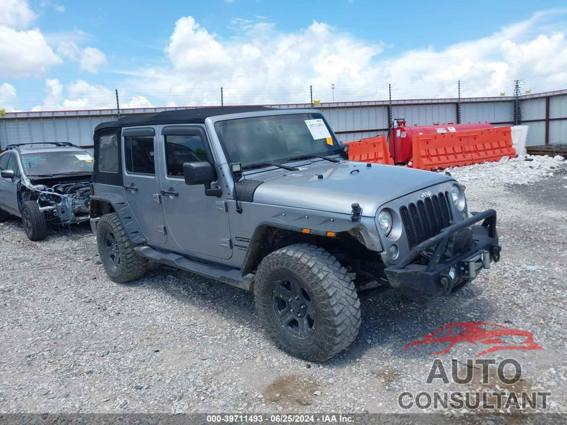 JEEP WRANGLER UNLIMITED 2017 - 1C4BJWDG3HL708964