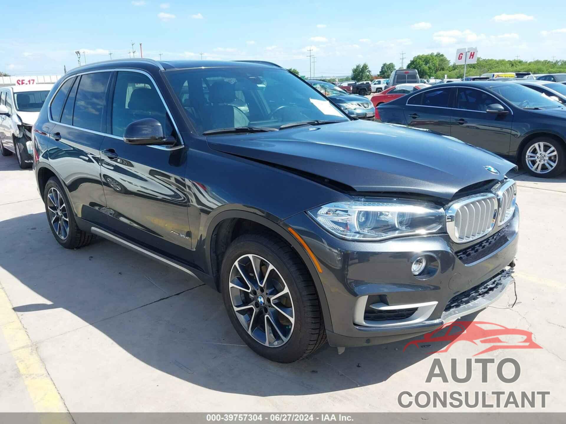 BMW X5 2018 - 5UXKS4C58J0Y18514