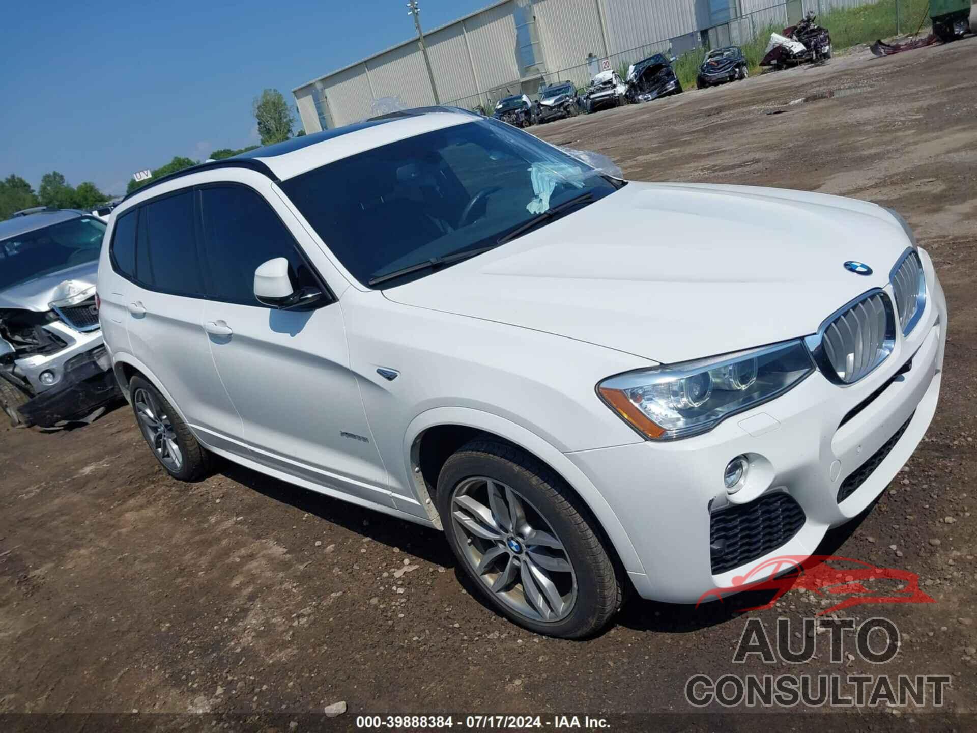 BMW X3 2016 - 5UXWX7C50G0R17826