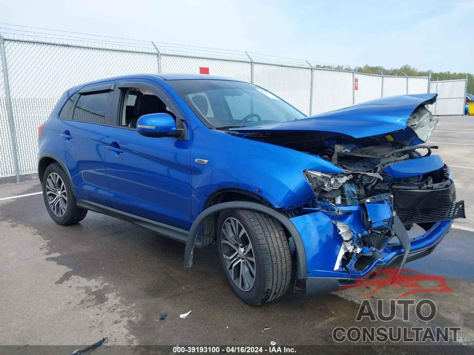 MITSUBISHI OUTLANDER SPORT 2018 - JA4AP3AW2JZ006006