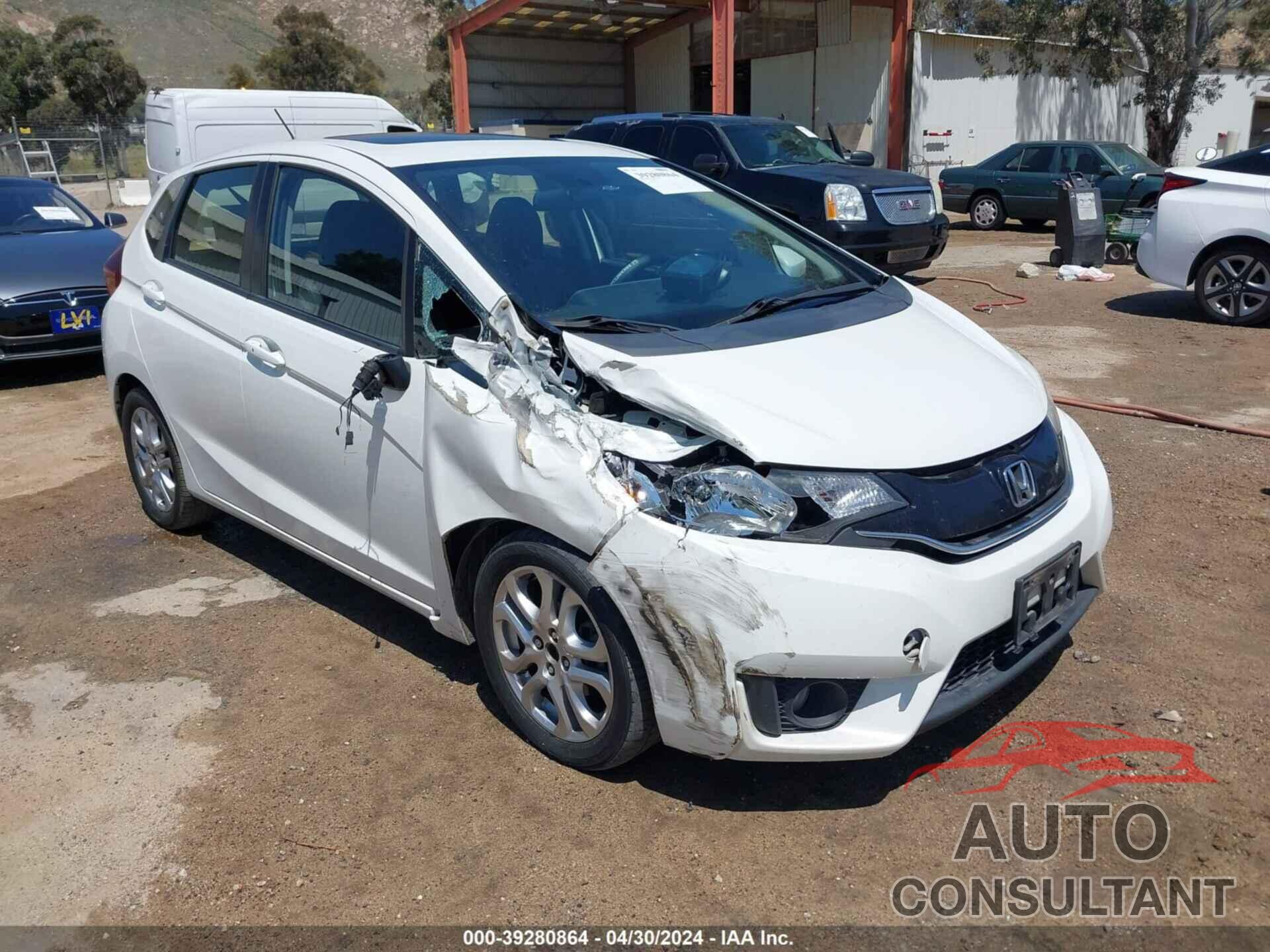 HONDA FIT 2017 - JHMGK5H89HS017930