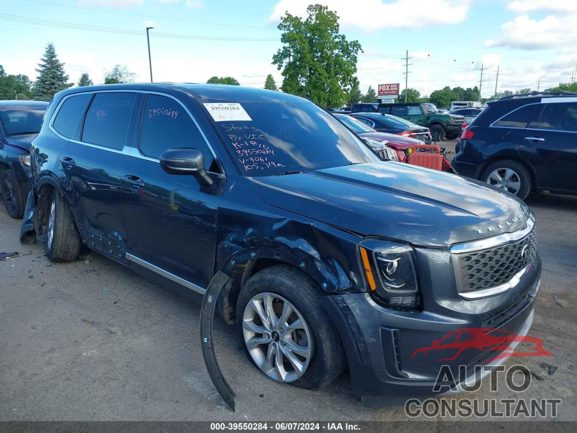 KIA TELLURIDE 2020 - 5XYP2DHC8LG094061