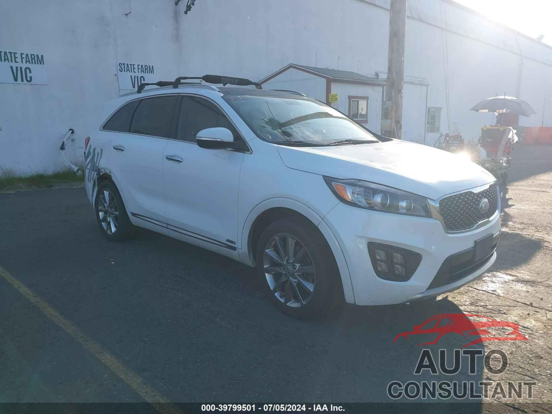KIA SORENTO 2016 - 5XYPKDA52GG024122