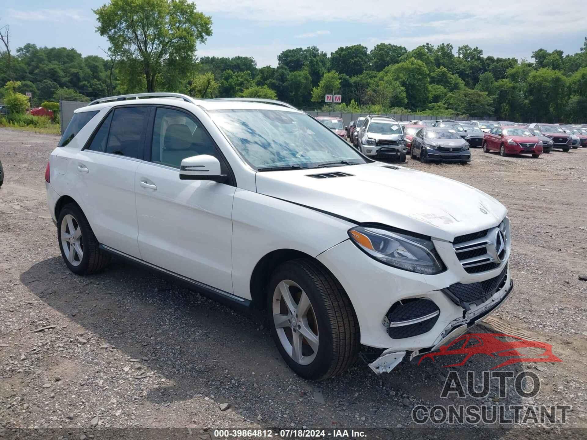 MERCEDES-BENZ GLE 350 2017 - 4JGDA5HB2HA883943