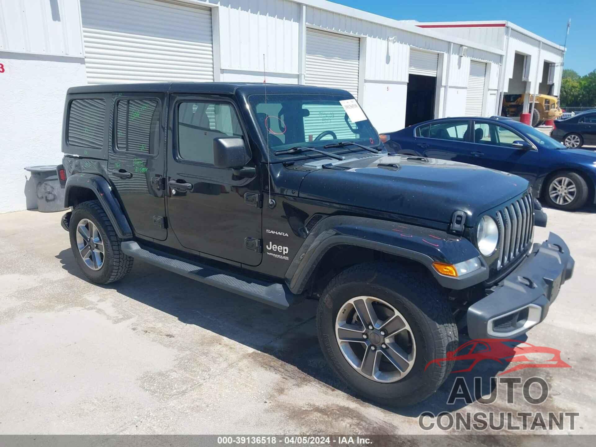 JEEP WRANGLER UNLIMITED 2020 - 1C4HJXENXLW269105