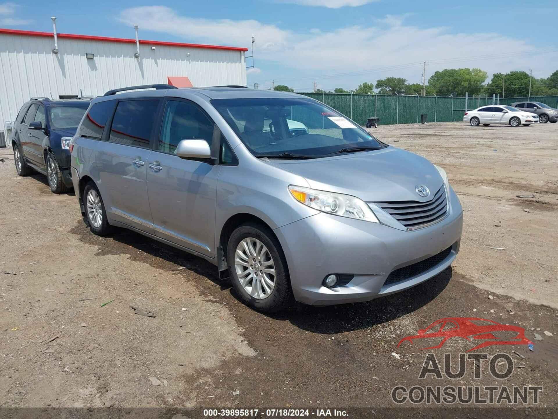 TOYOTA SIENNA 2017 - 5TDYZ3DC0HS859337