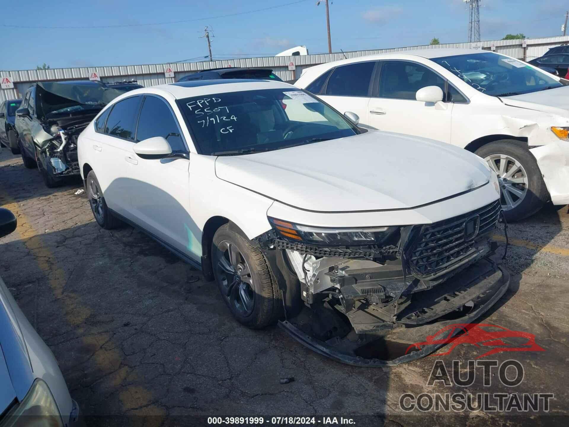 HONDA ACCORD 2023 - 1HGCY1F3XPA025507