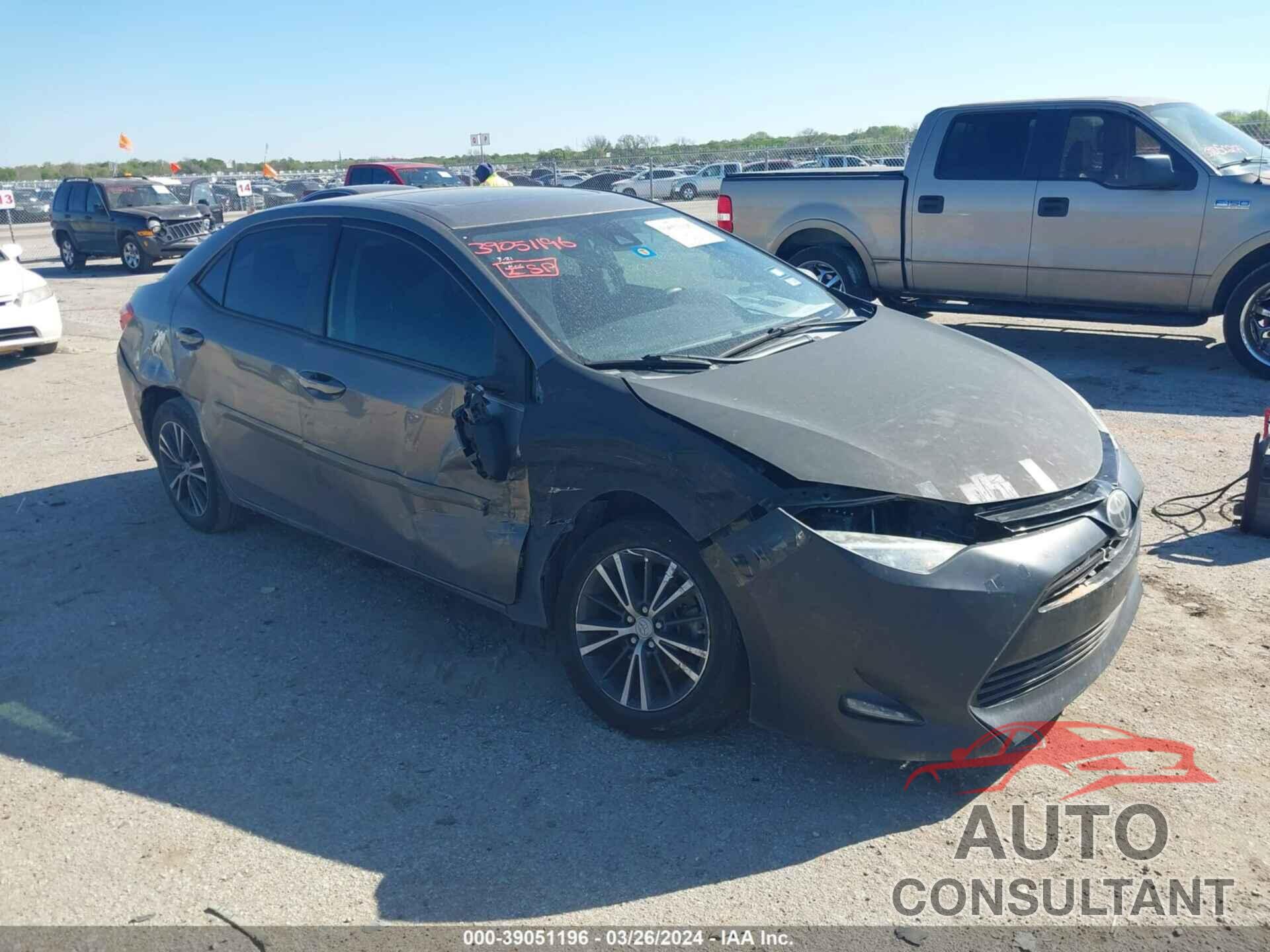 TOYOTA COROLLA 2017 - 2T1BURHE9HC843259