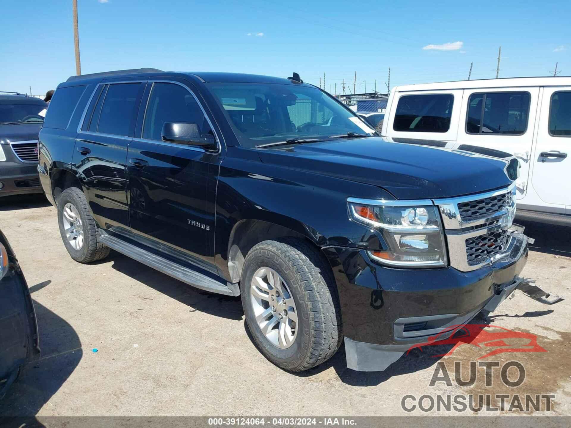 CHEVROLET TAHOE 2020 - 1GNSCAKCXLR171049