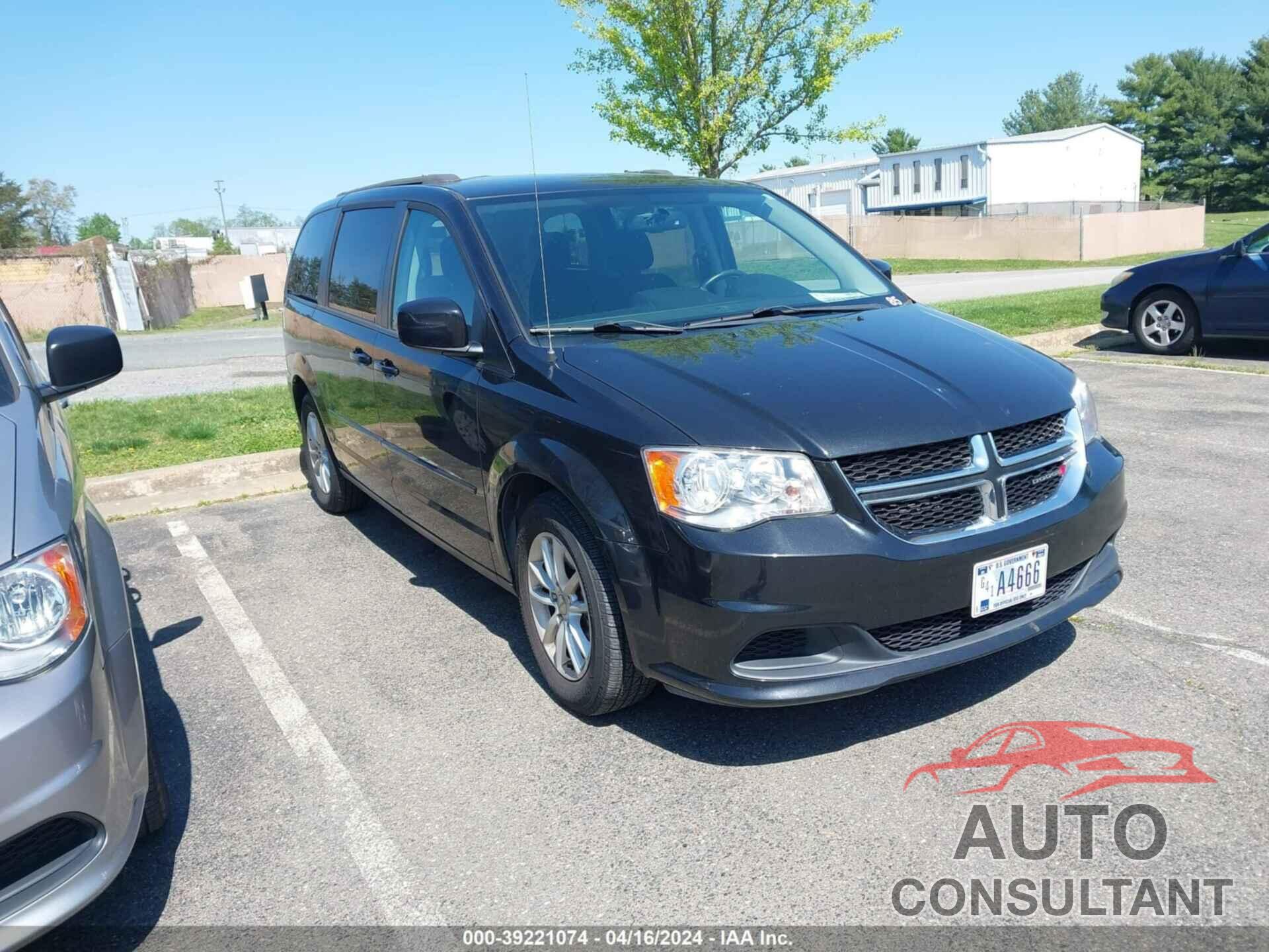 DODGE GRAND CARAVAN 2016 - 2C4RDGCG7GR100738