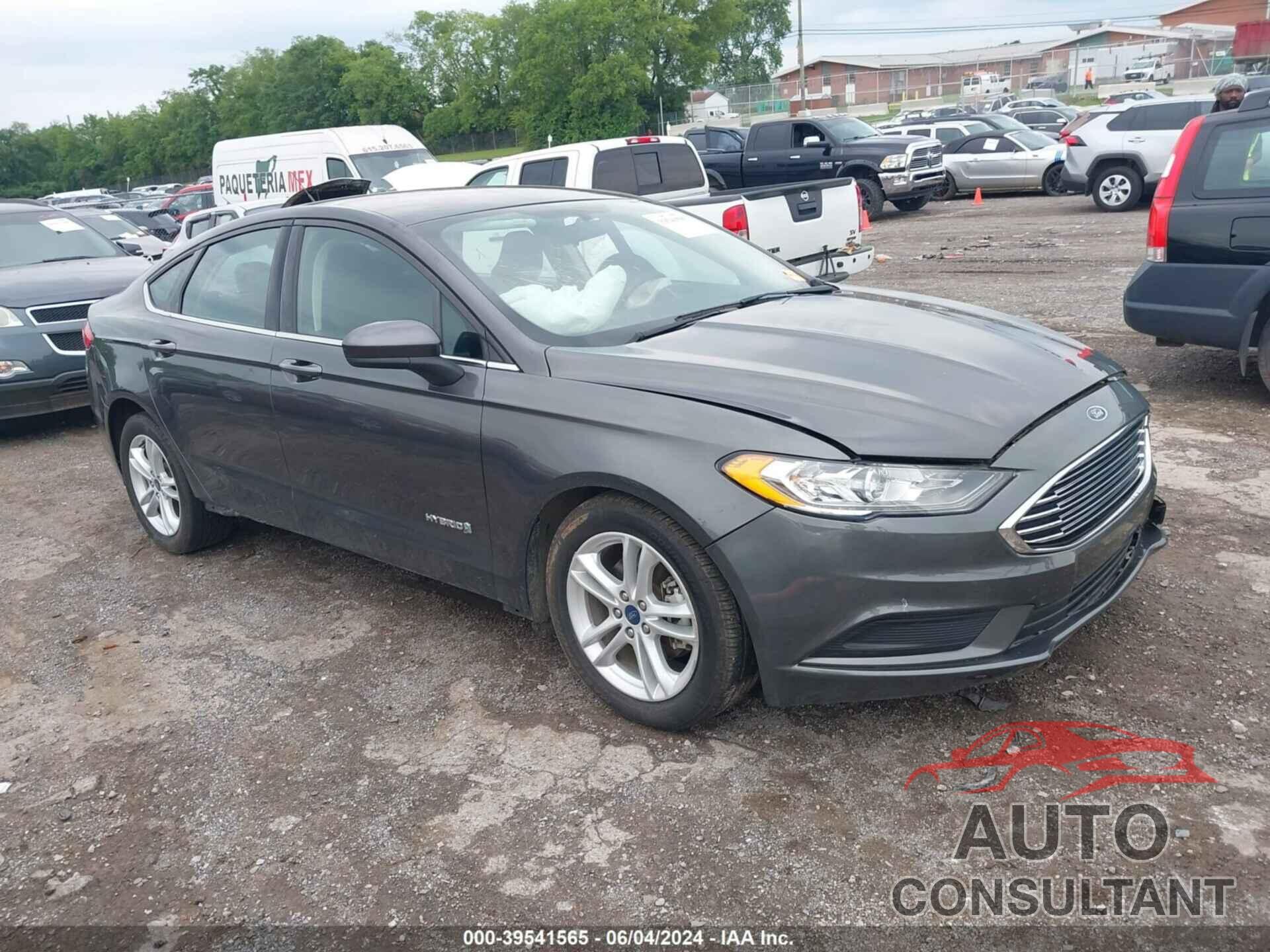 FORD FUSION HYBRID 2018 - 3FA6P0LU3JR272408