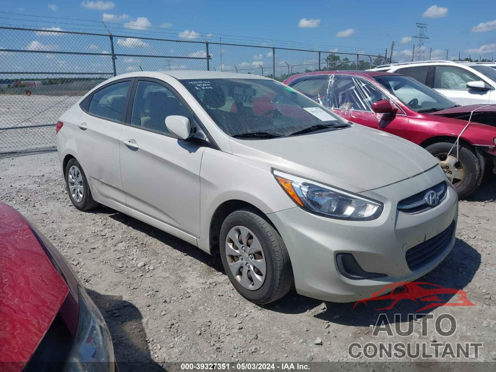 HYUNDAI ACCENT 2016 - KMHCT4AE3GU163343