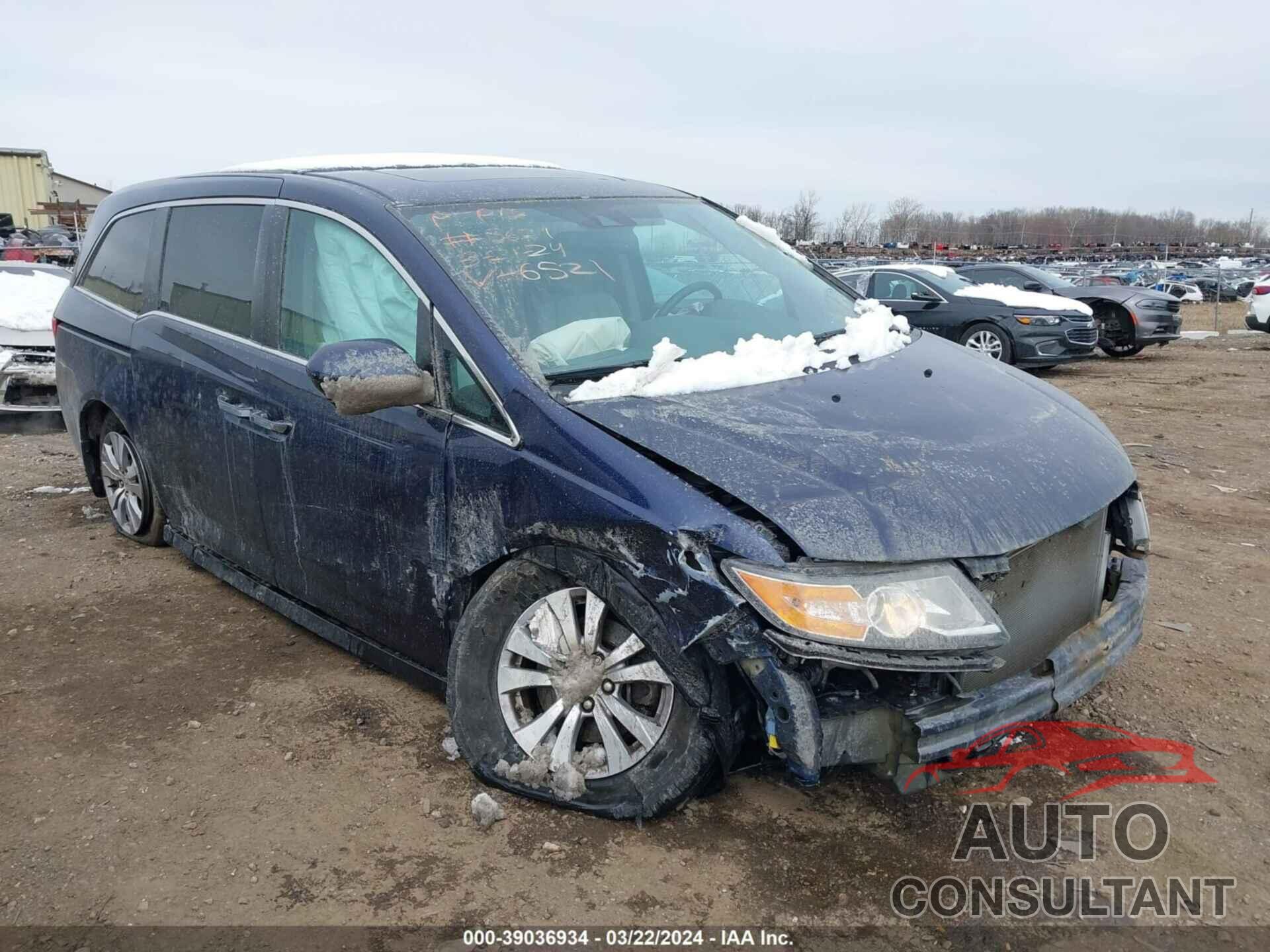 HONDA ODYSSEY 2016 - 5FNRL5H6XGB076521