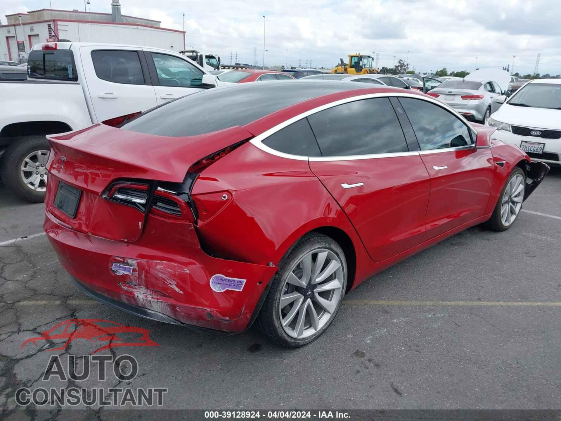 TESLA MODEL 3 2019 - 5YJ3E1EA2KF363068