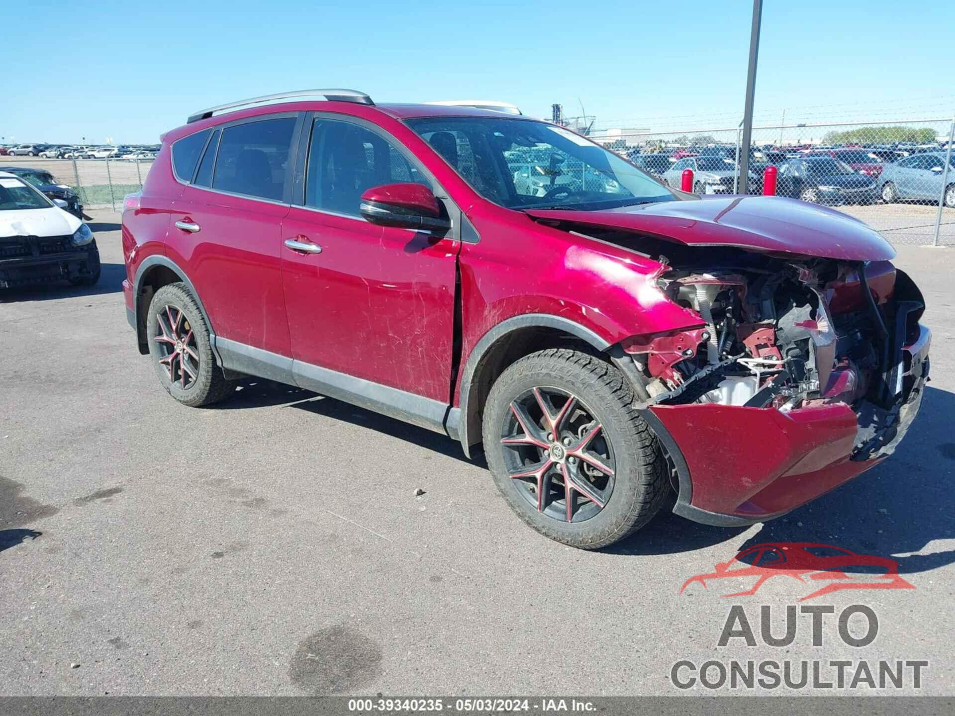 TOYOTA RAV4 2018 - 2T3DFREV6JW738441