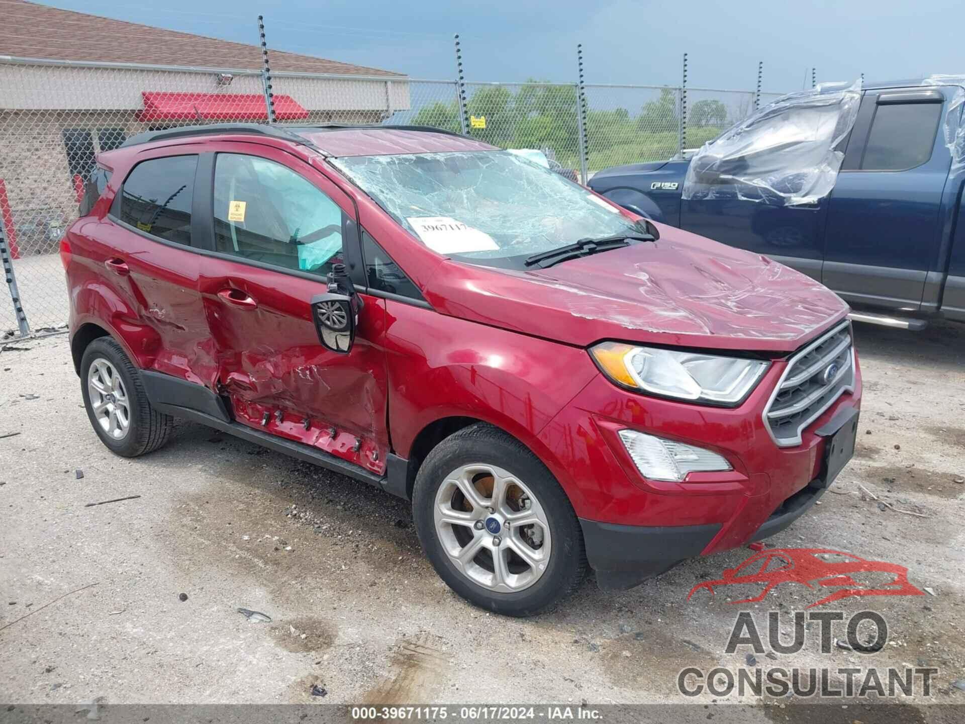 FORD ECOSPORT 2021 - MAJ3S2GE0MC450116