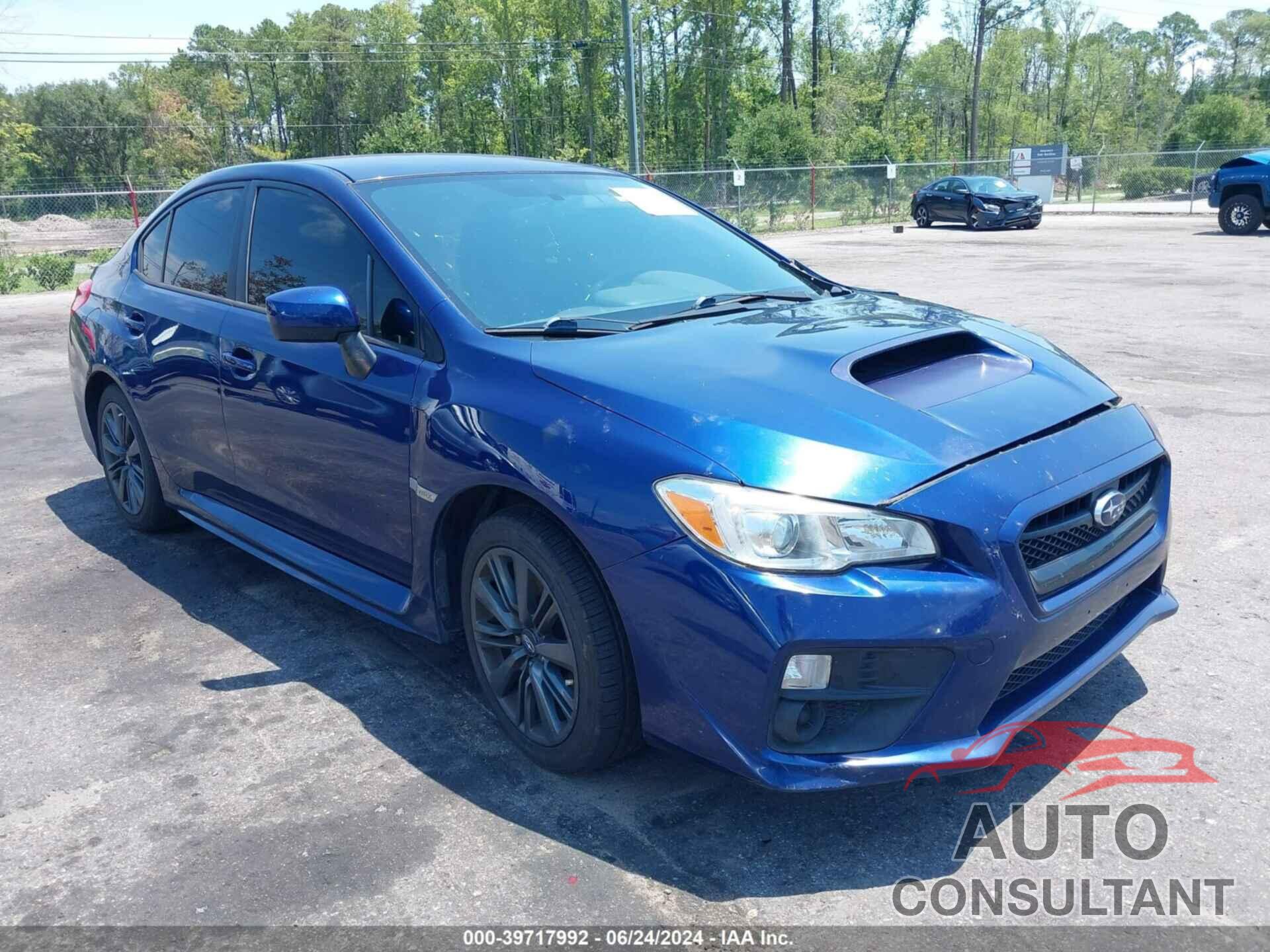 SUBARU WRX 2017 - JF1VA1B69H9837045