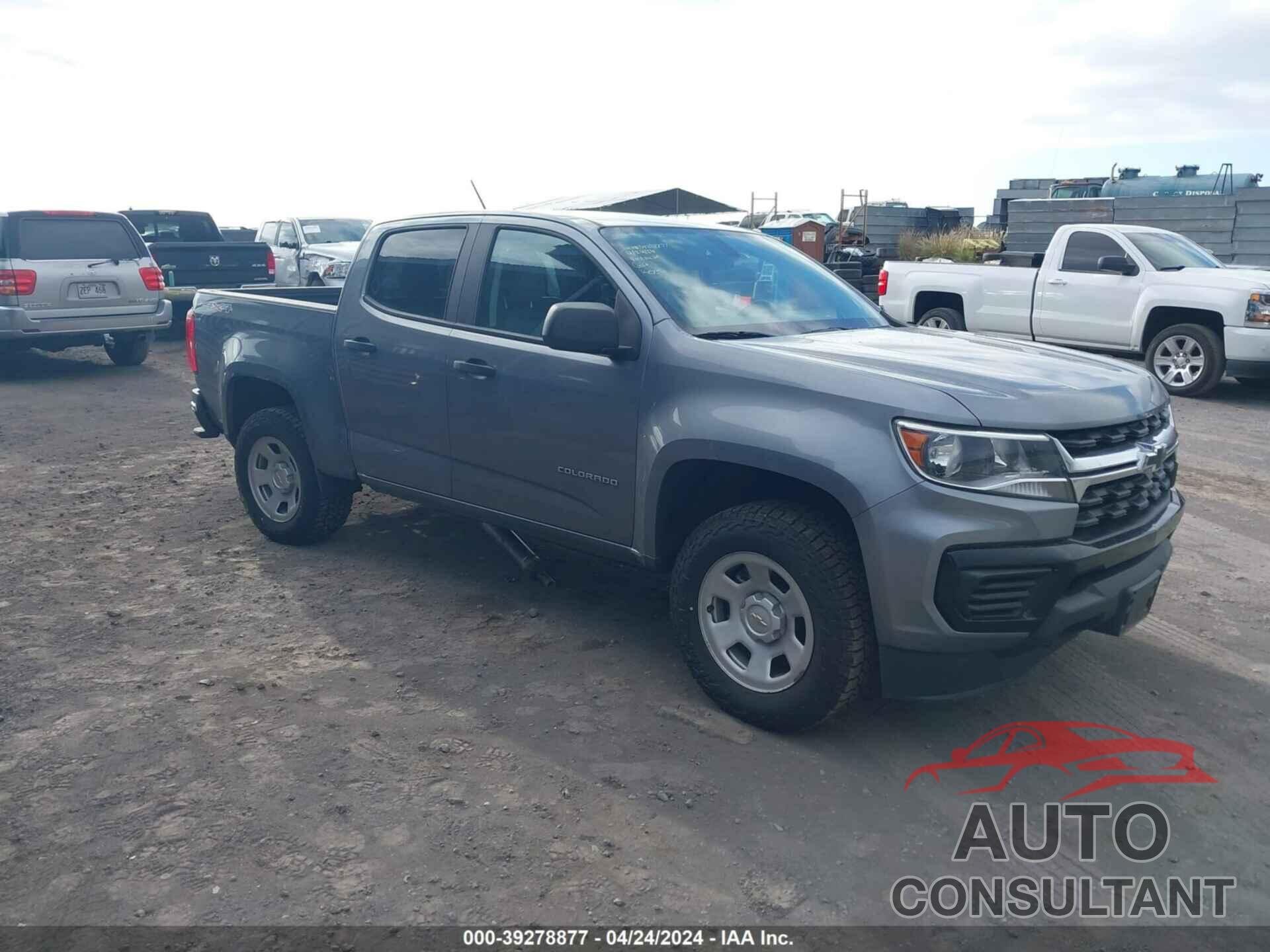 CHEVROLET COLORADO 2021 - 1GCGTBEN4M1117621