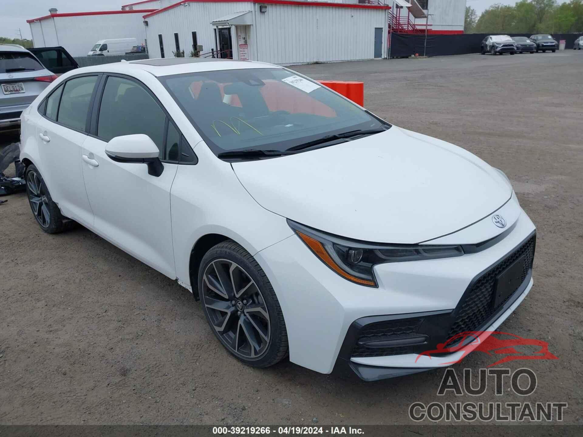 TOYOTA COROLLA 2021 - JTDP4MCE2MJ064963