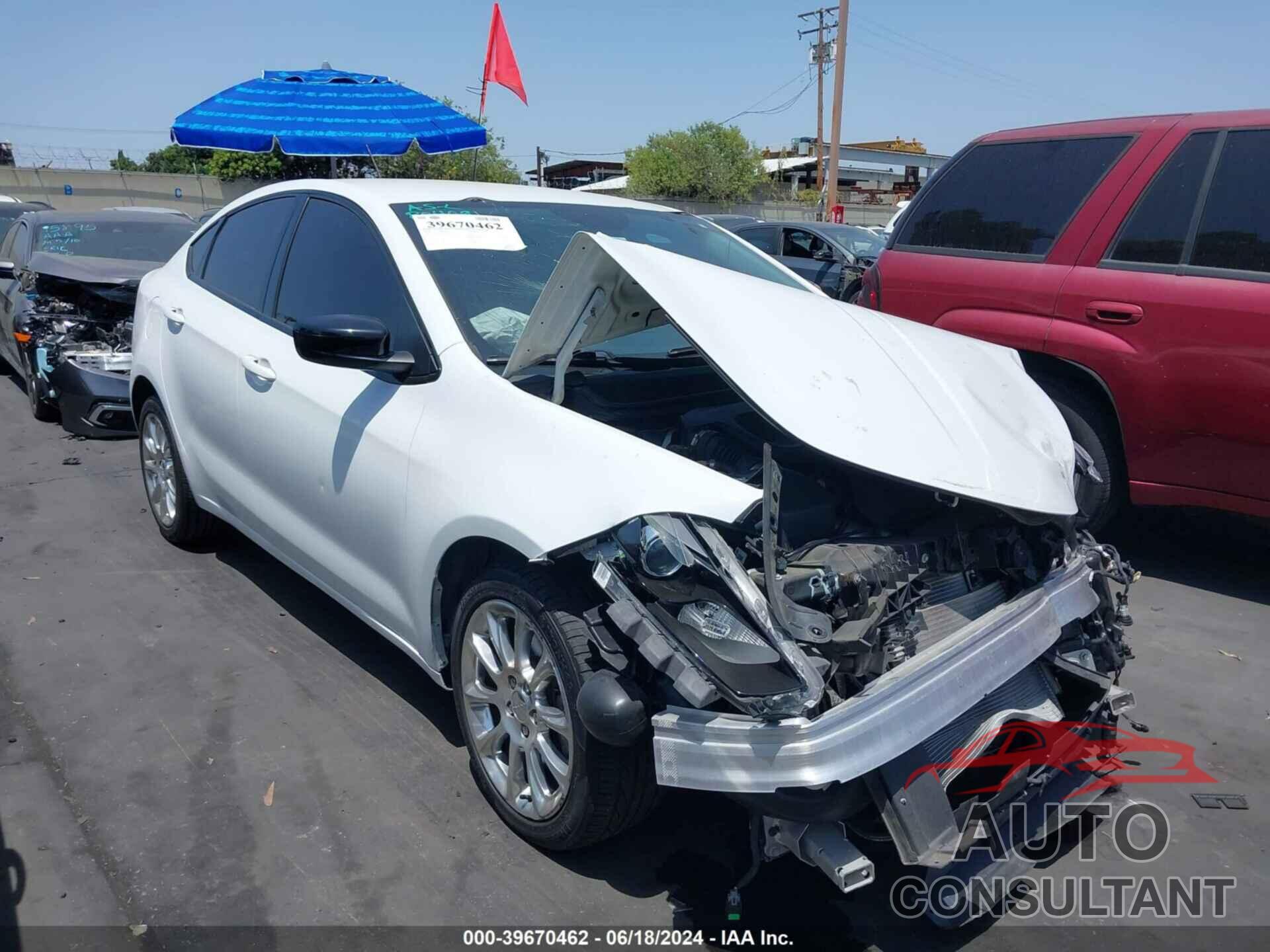 DODGE DART 2016 - 1C3CDFFA7GD821172