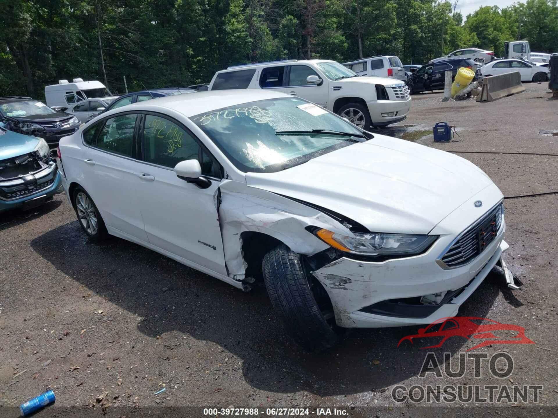 FORD FUSION HYBRID 2017 - 3FA6P0LU4HR238164