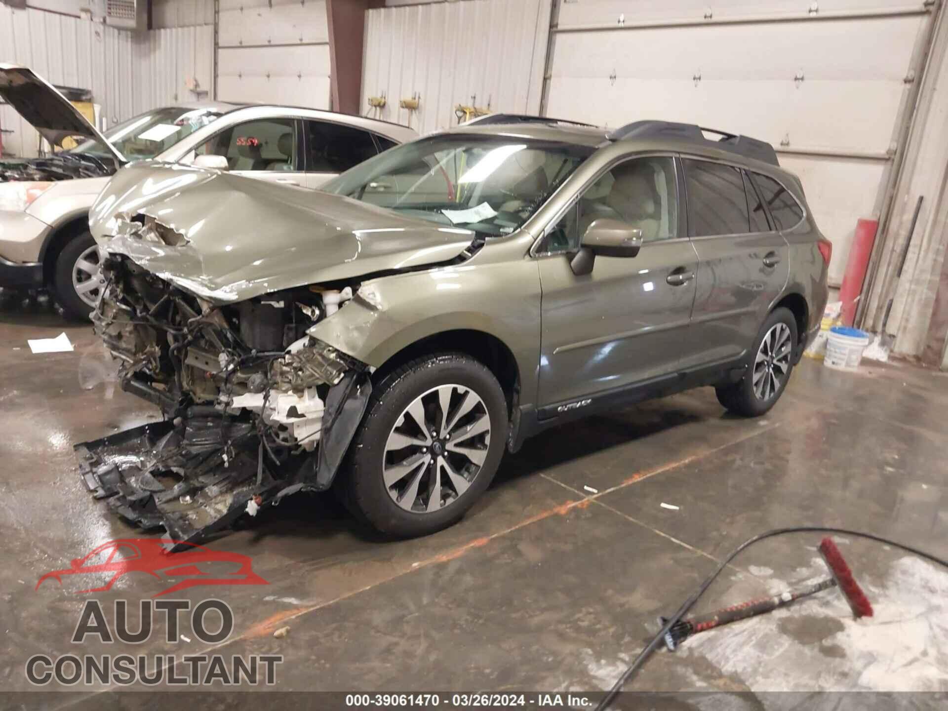 SUBARU OUTBACK 2016 - 4S4BSBLC0G3255319