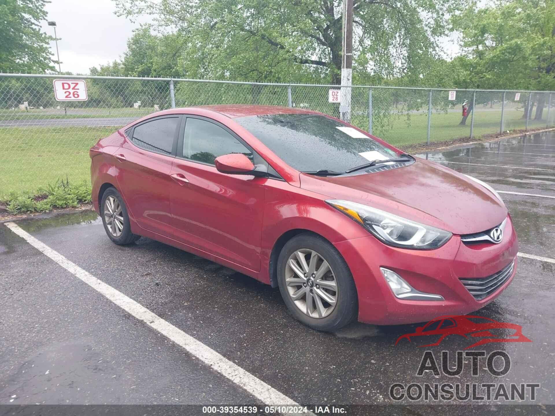 HYUNDAI ELANTRA 2016 - 5NPDH4AE4GH653813