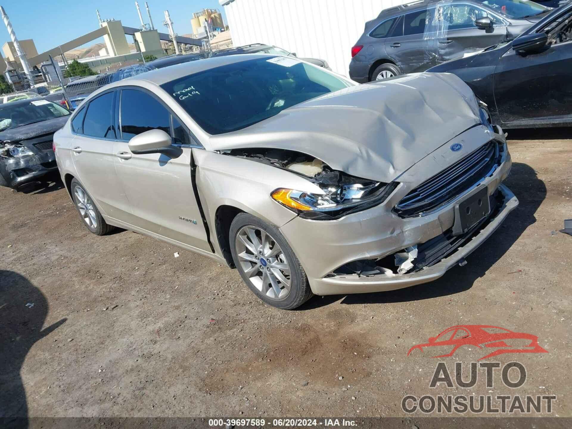 FORD FUSION HYBRID 2017 - 3FA6P0LU6HR317755